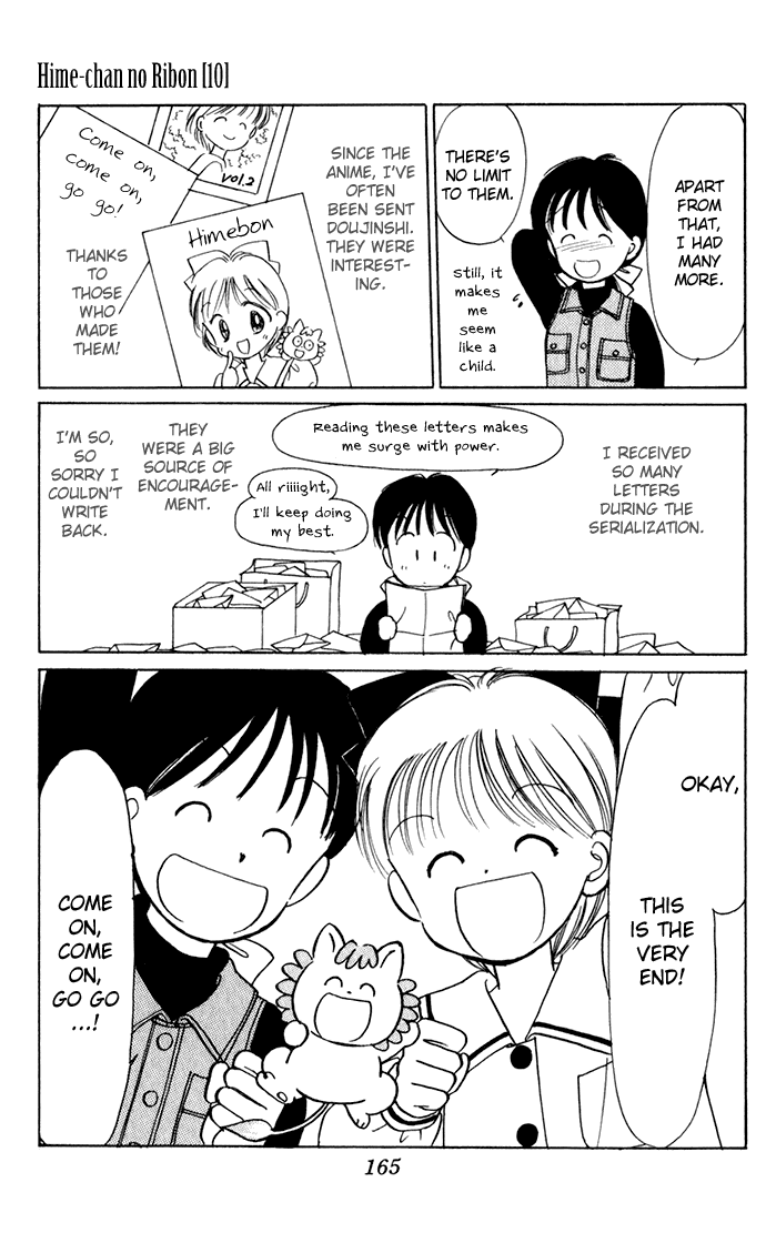 Hime-chan no Ribon Chapter 40.3 page 34 - Chapter 40.3: Three Years Later in Kazetachi Town, Kazetachi City