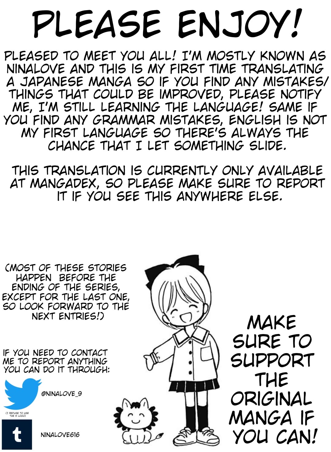 Hime-chan no Ribon Chapter 40.45 page 1 - Chapter 40.45: With a honest heart