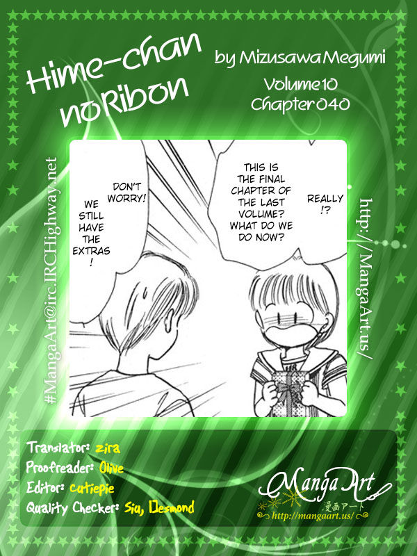 Hime-chan no Ribon Chapter 40 page 1 - Chapter 40 [END]