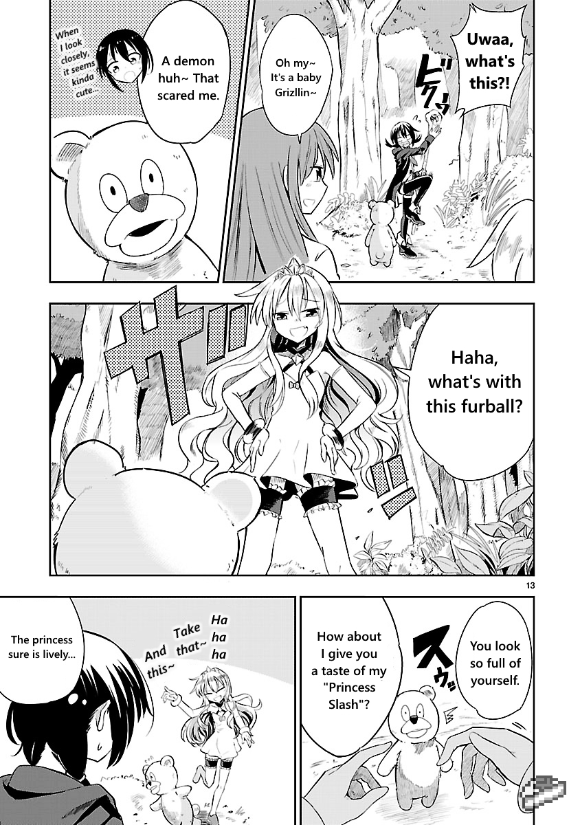 Hime ja nakereba Nagutteru Chapter 1 page 13 - Chapter 1 : Princess Crash