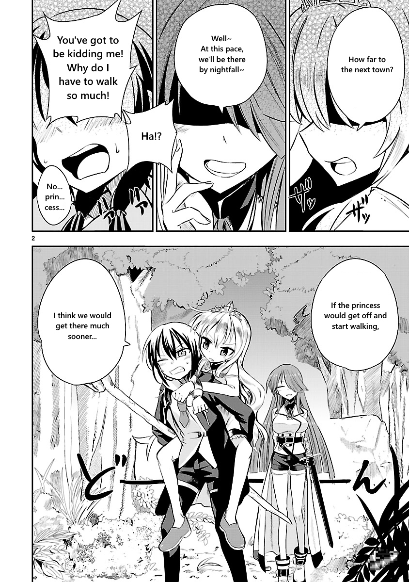 Hime ja nakereba Nagutteru Chapter 1 page 2 - Chapter 1 : Princess Crash