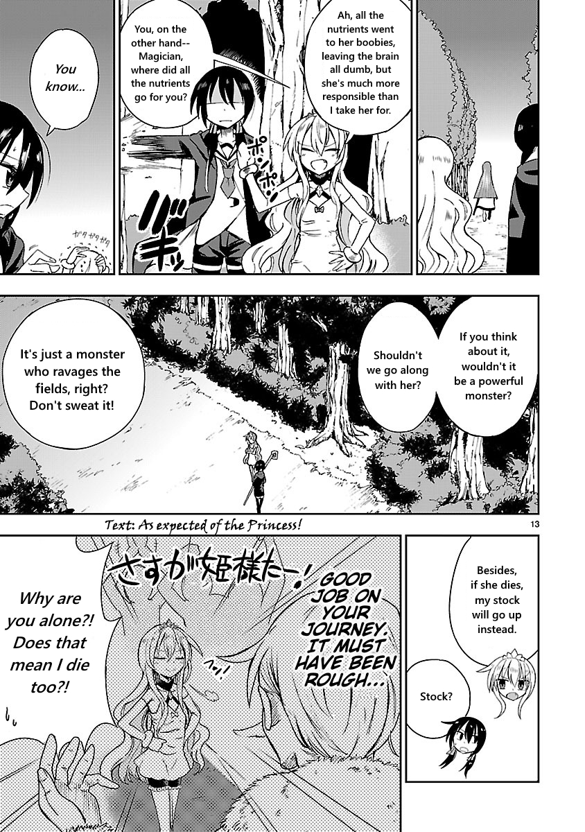 Hime ja nakereba Nagutteru Chapter 2 page 13 - Chapter 2 : Princess Tornado