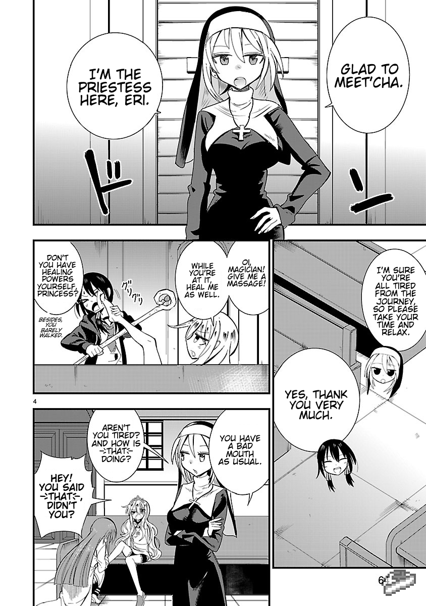 Hime ja nakereba Nagutteru Chapter 3.2 page 4 - Chapter 3 v2 : Dark Princess
