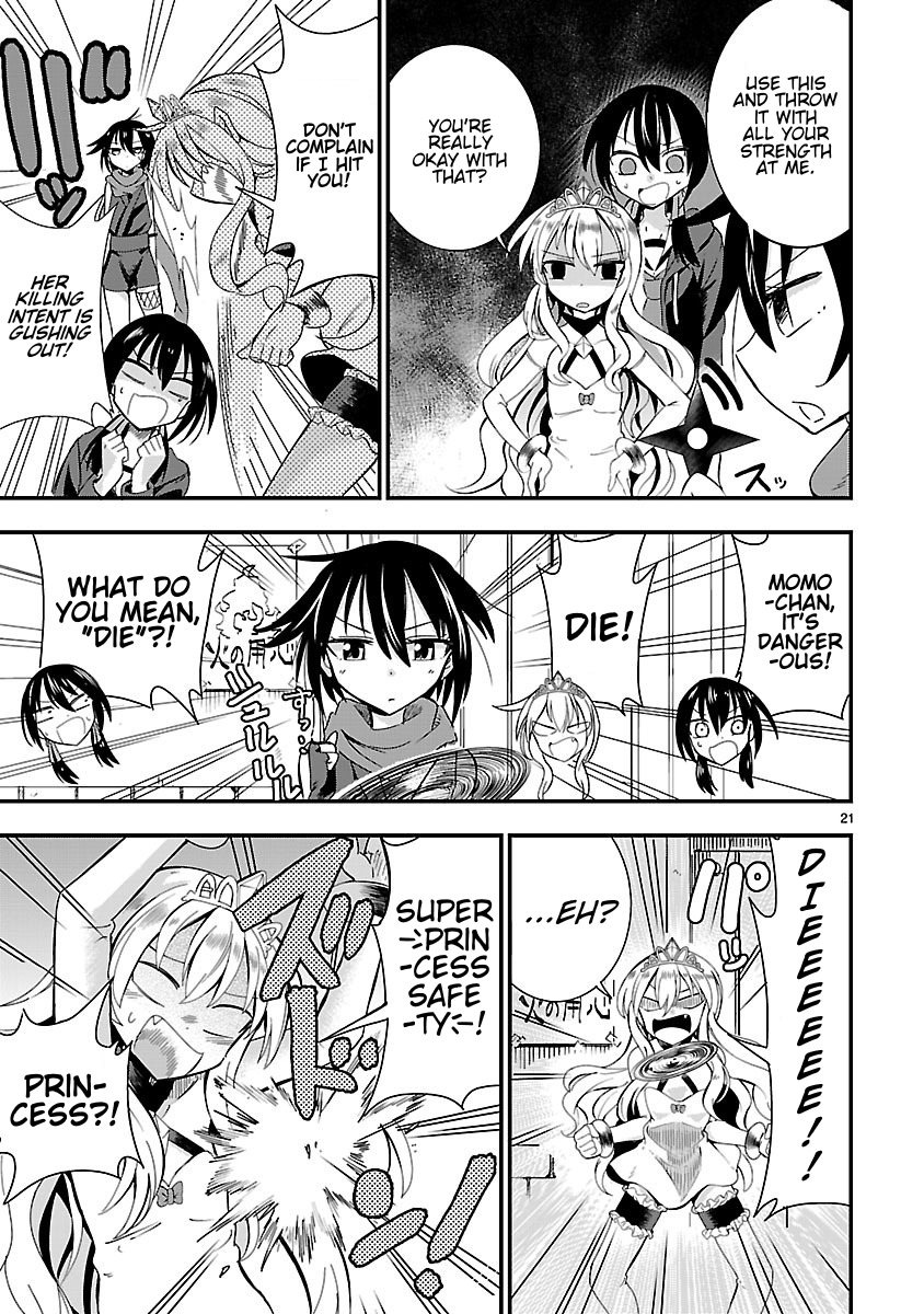 Hime ja nakereba Nagutteru Chapter 5 page 22 - Chapter 5 : Princess Shoulder Throw