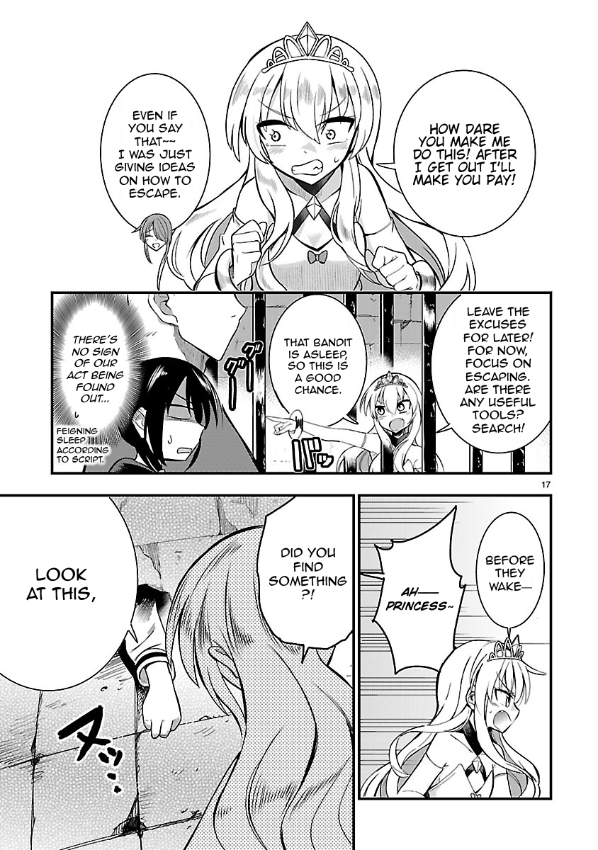 Hime ja nakereba Nagutteru Chapter 6 page 17 - Chapter 6 : Princess Escape