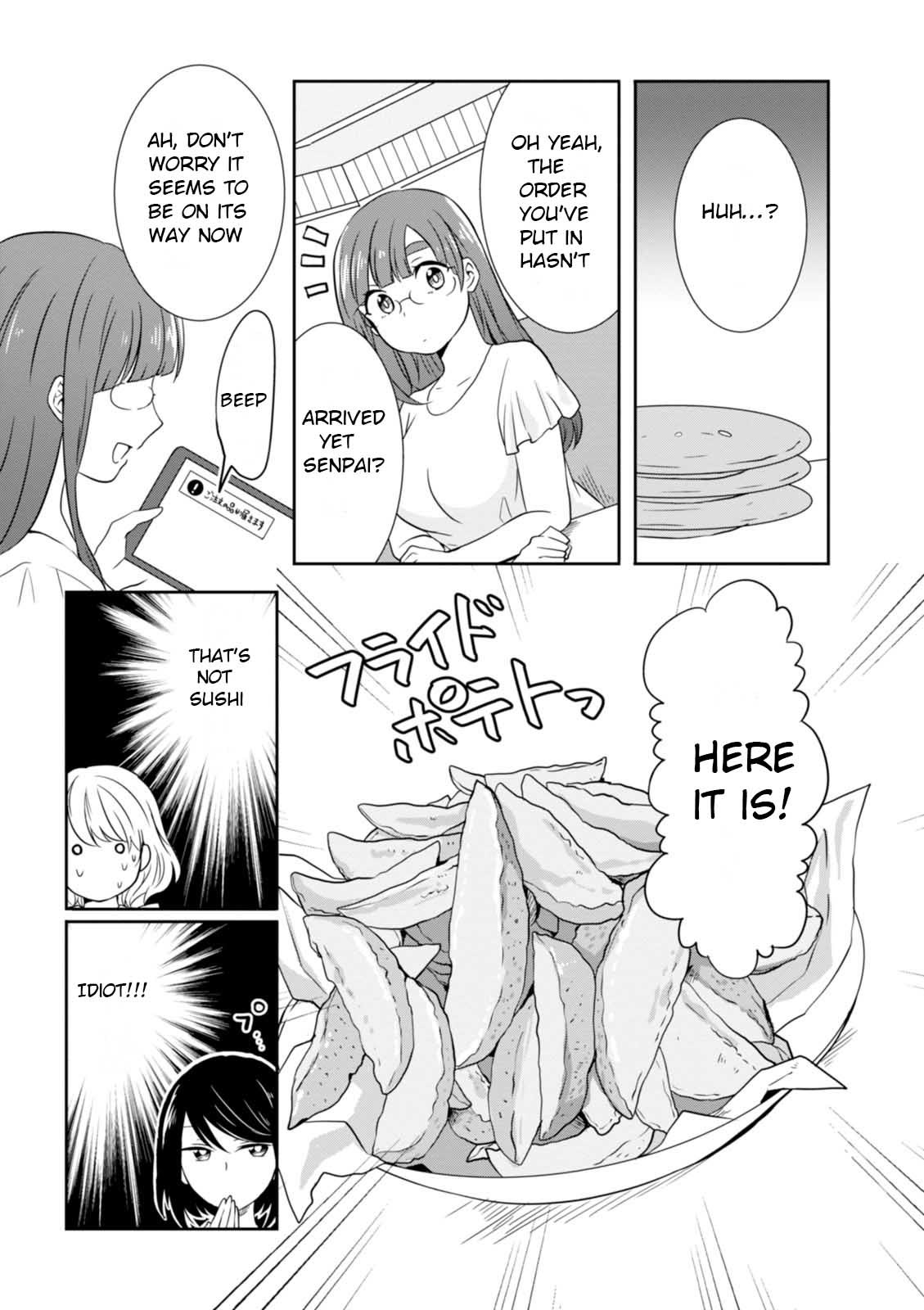 Hime no Dameshi Chapter 17 page 10 - Chapter 17: Conveyor Belt Sushi