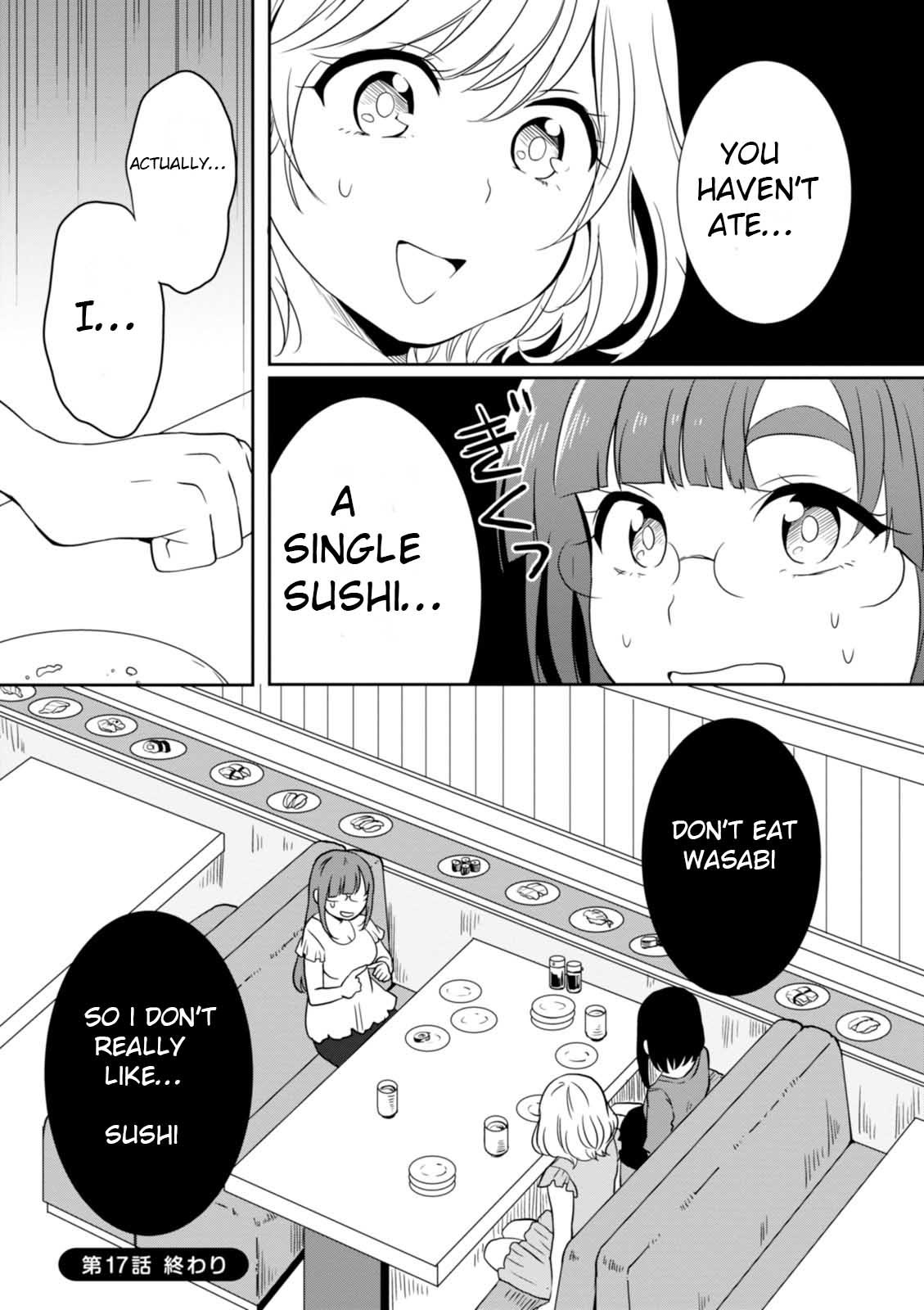 Hime no Dameshi Chapter 17 page 16 - Chapter 17: Conveyor Belt Sushi