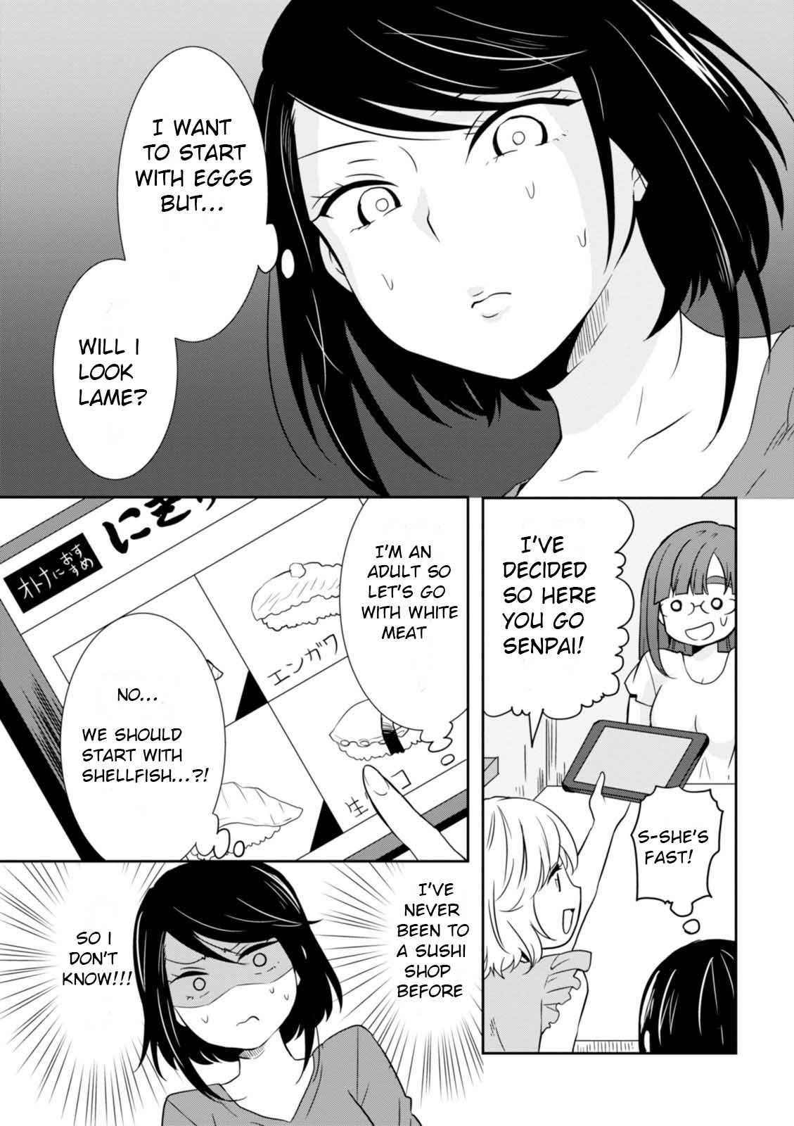 Hime no Dameshi Chapter 17 page 7 - Chapter 17: Conveyor Belt Sushi