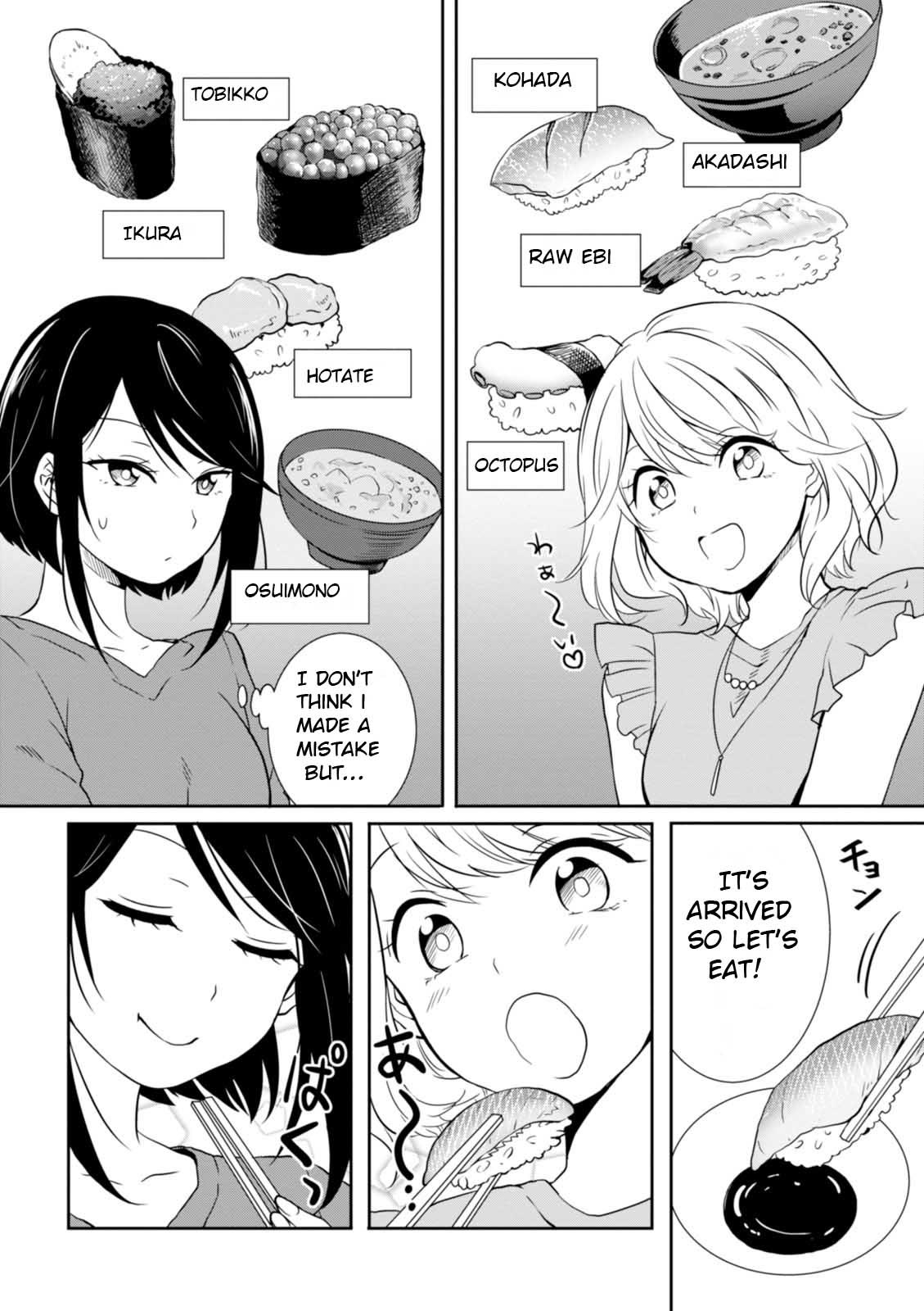 Hime no Dameshi Chapter 17 page 8 - Chapter 17: Conveyor Belt Sushi