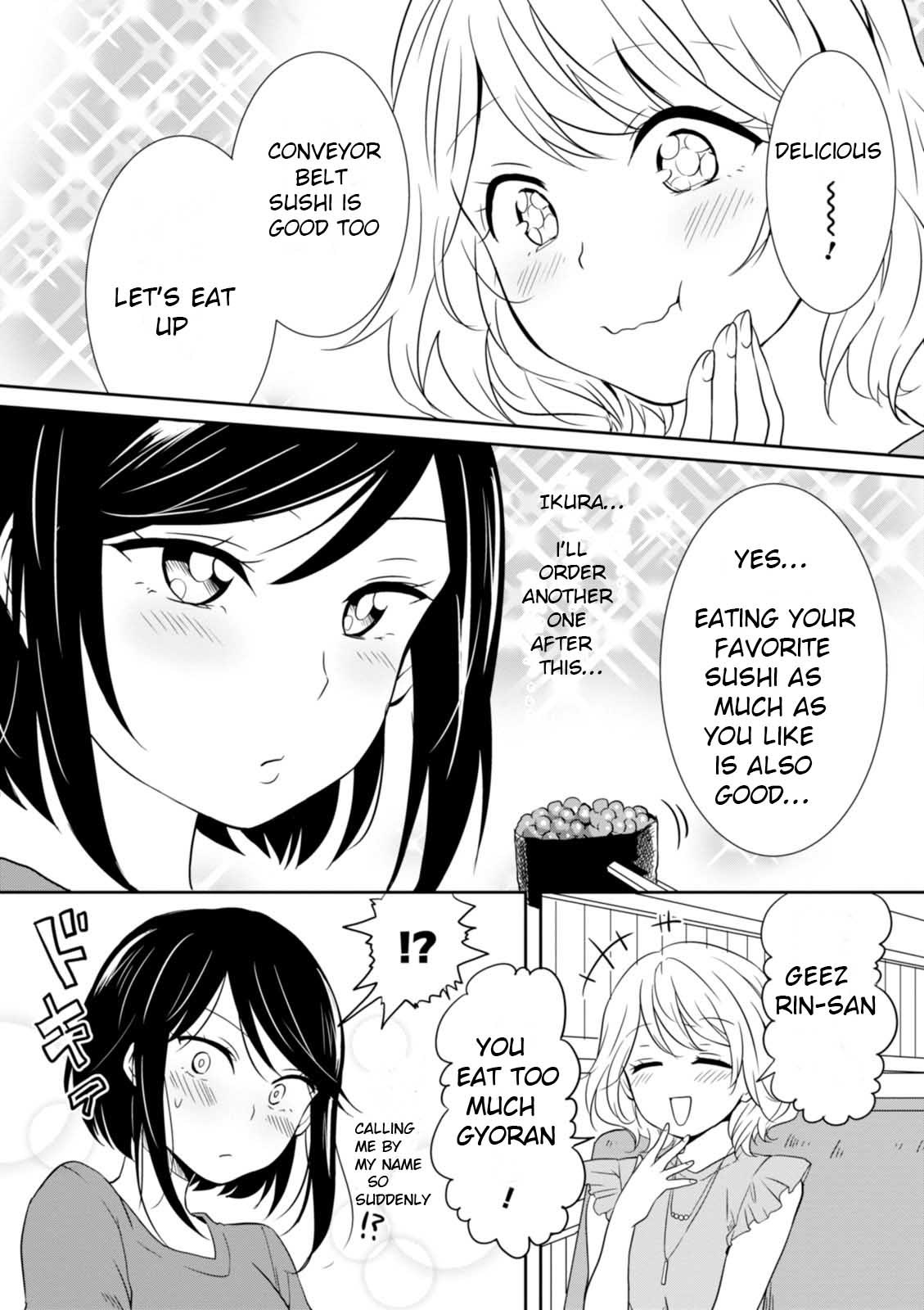 Hime no Dameshi Chapter 17 page 9 - Chapter 17: Conveyor Belt Sushi