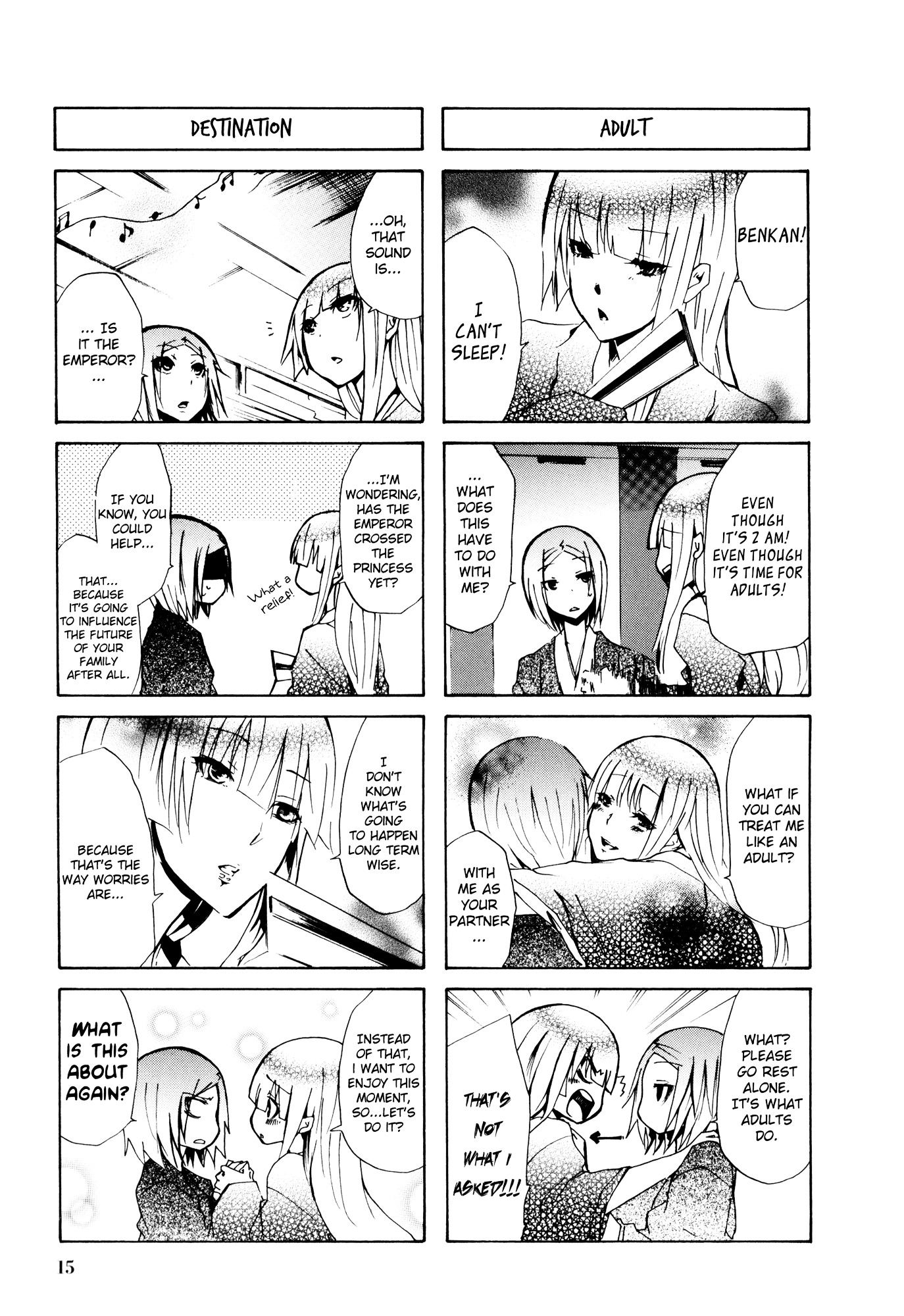 Hime no Tame nara Shineru Chapter 25 page 17 - Chapter 25 : I can't get it
