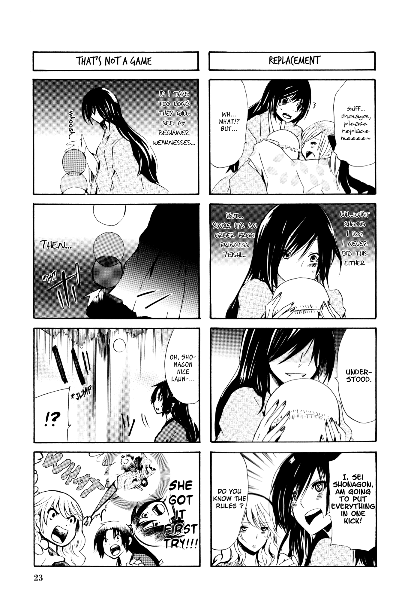 Hime no Tame nara Shineru Chapter 26 page 5 - Chapter 26 : Instead of doing that lets play Kemari!!!