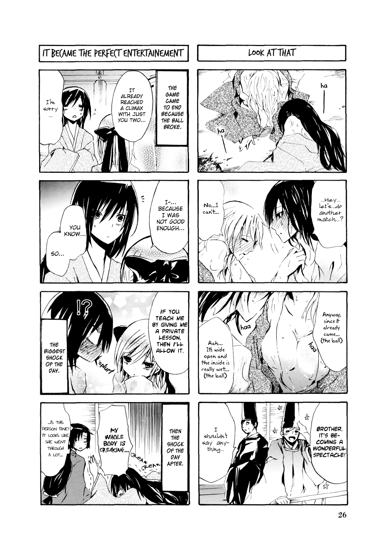 Hime no Tame nara Shineru Chapter 26 page 8 - Chapter 26 : Instead of doing that lets play Kemari!!!