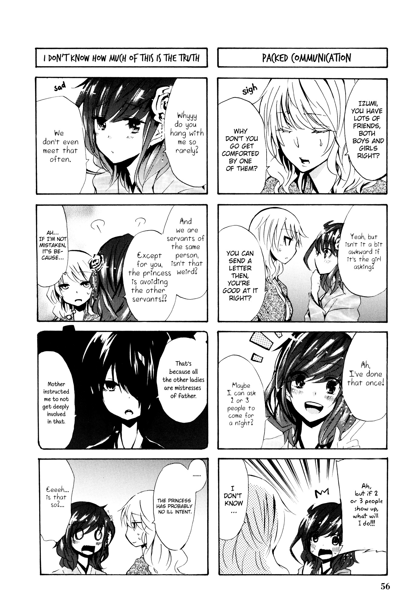 Hime no Tame nara Shineru Chapter 30 page 4 - Chapter 30 : If I give that would it make me lose my femininity?!