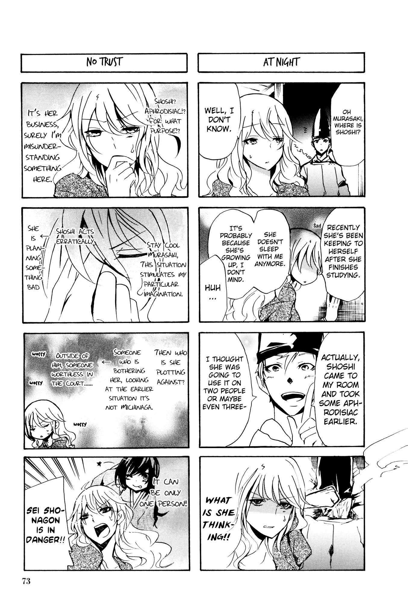 Hime no Tame nara Shineru Chapter 32 page 3 - Chapter 32 : Sei Shonagon is in Danger