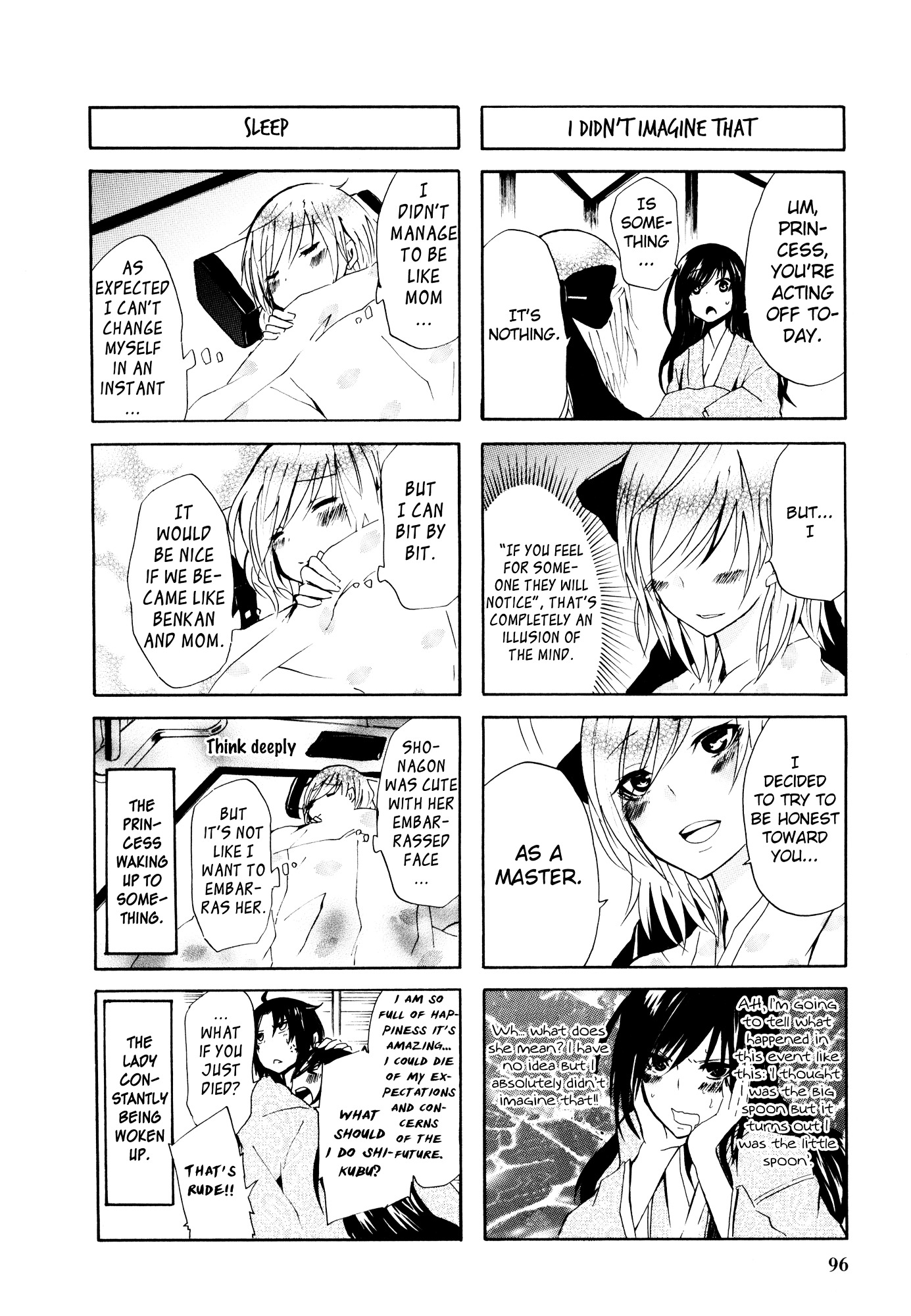 Hime no Tame nara Shineru Chapter 34 page 8 - Chapter 34 : Waking up Princess Teishi