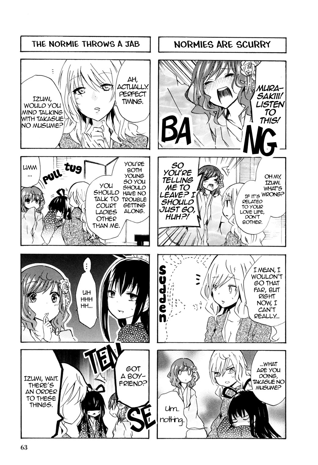 Hime no Tame nara Shineru Chapter 42 page 3 - Chapter 42: Hang in There, Murasaki