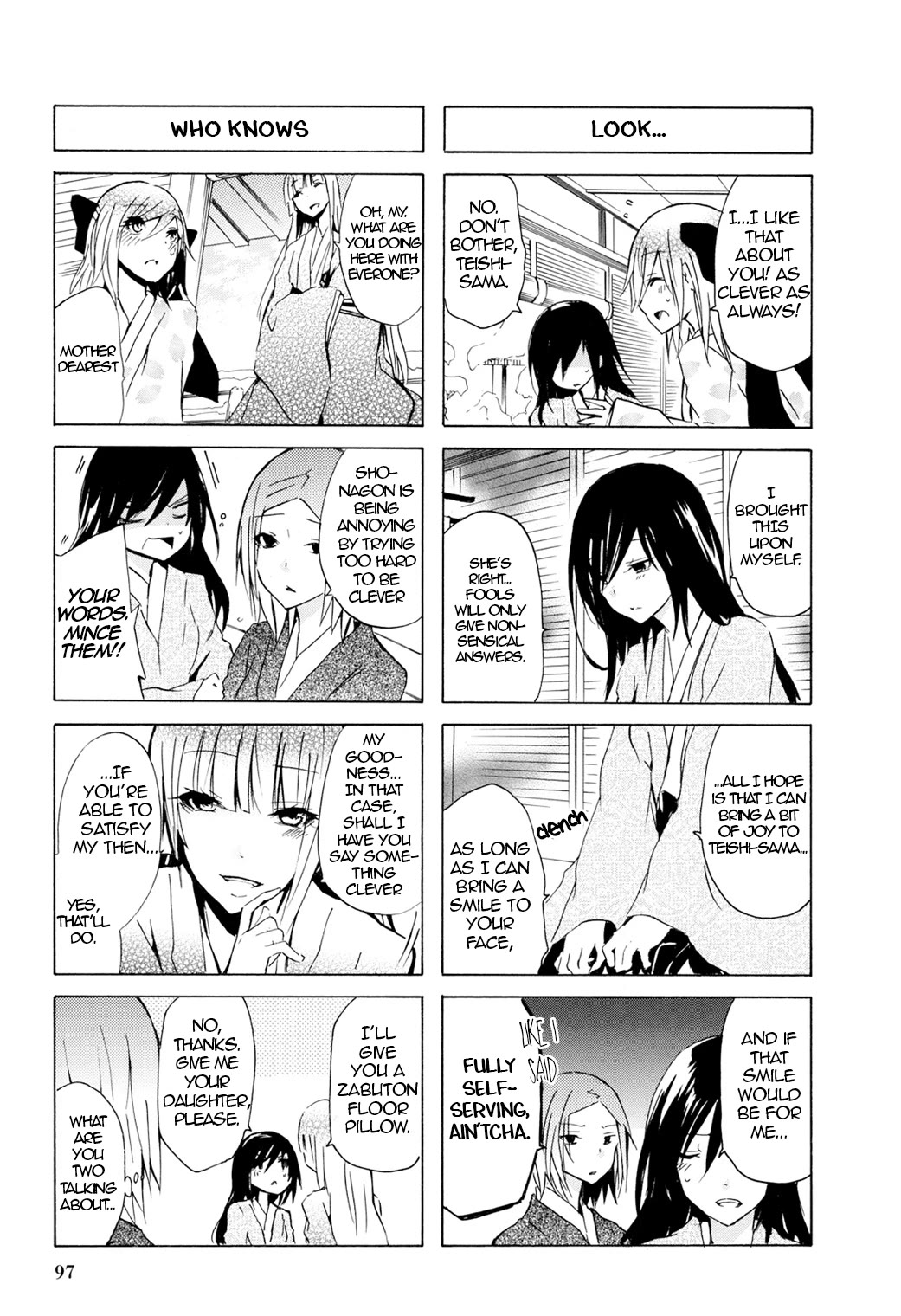 Hime no Tame nara Shineru Chapter 46 page 3 - Chapter 46: I'll Give You a Zabuton