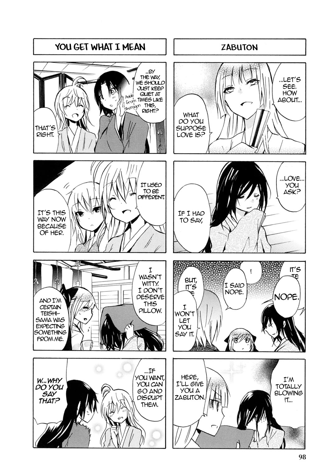 Hime no Tame nara Shineru Chapter 46 page 4 - Chapter 46: I'll Give You a Zabuton