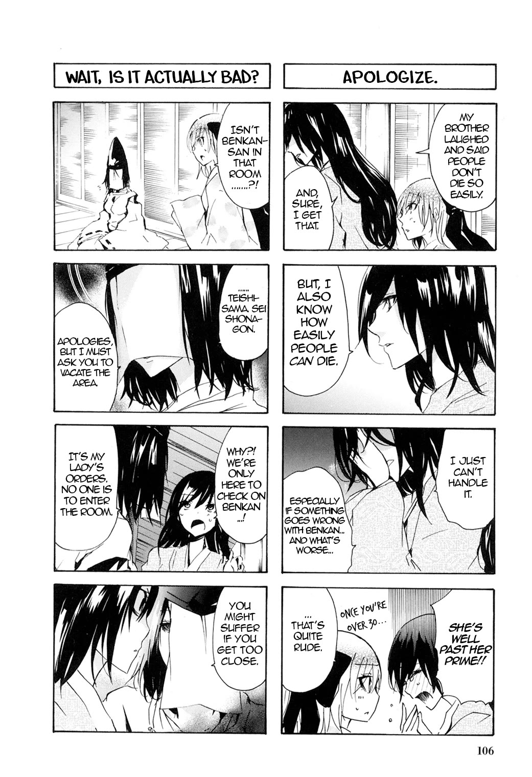 Hime no Tame nara Shineru Chapter 47 page 4 - Chapter 47: She's Getting Up There in Years