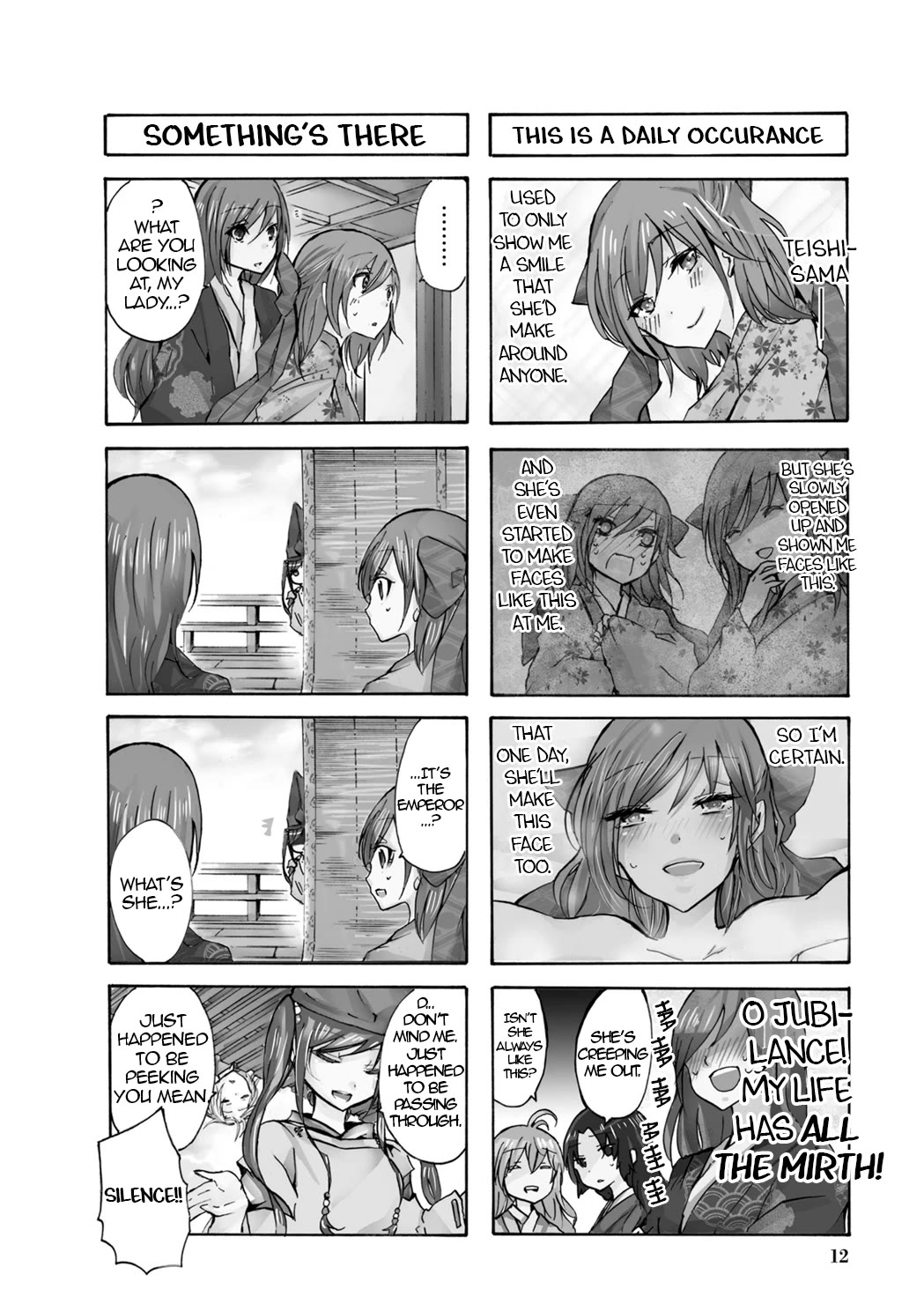 Hime no Tame nara Shineru Chapter 48 page 12 - Chapter 48: Just When I Think, Life is Good...