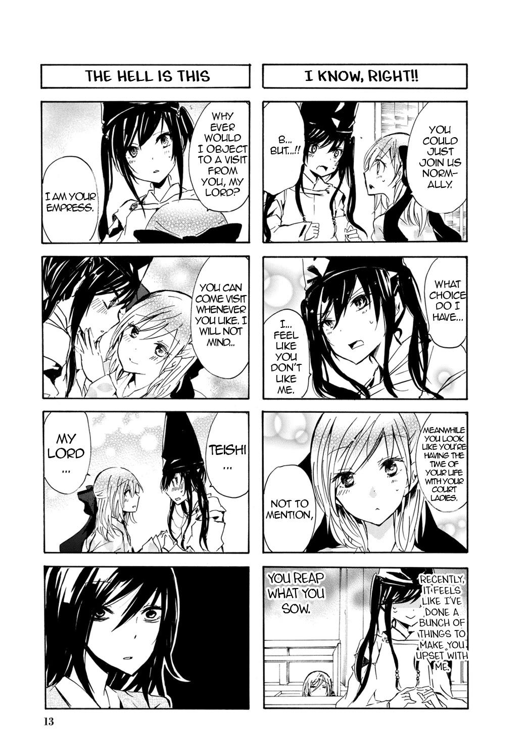 Hime no Tame nara Shineru Chapter 48 page 13 - Chapter 48: Just When I Think, Life is Good...
