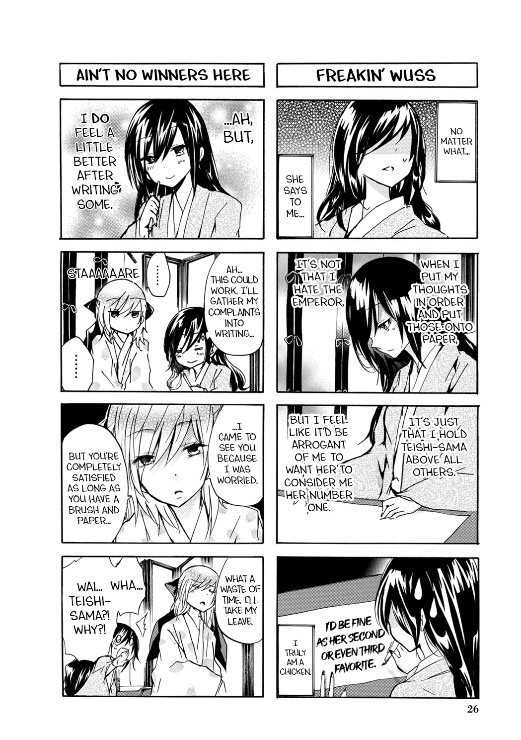 Hime no Tame nara Shineru Chapter 49 page 8 - Chapter 49: I Can Be Girly too, You Know