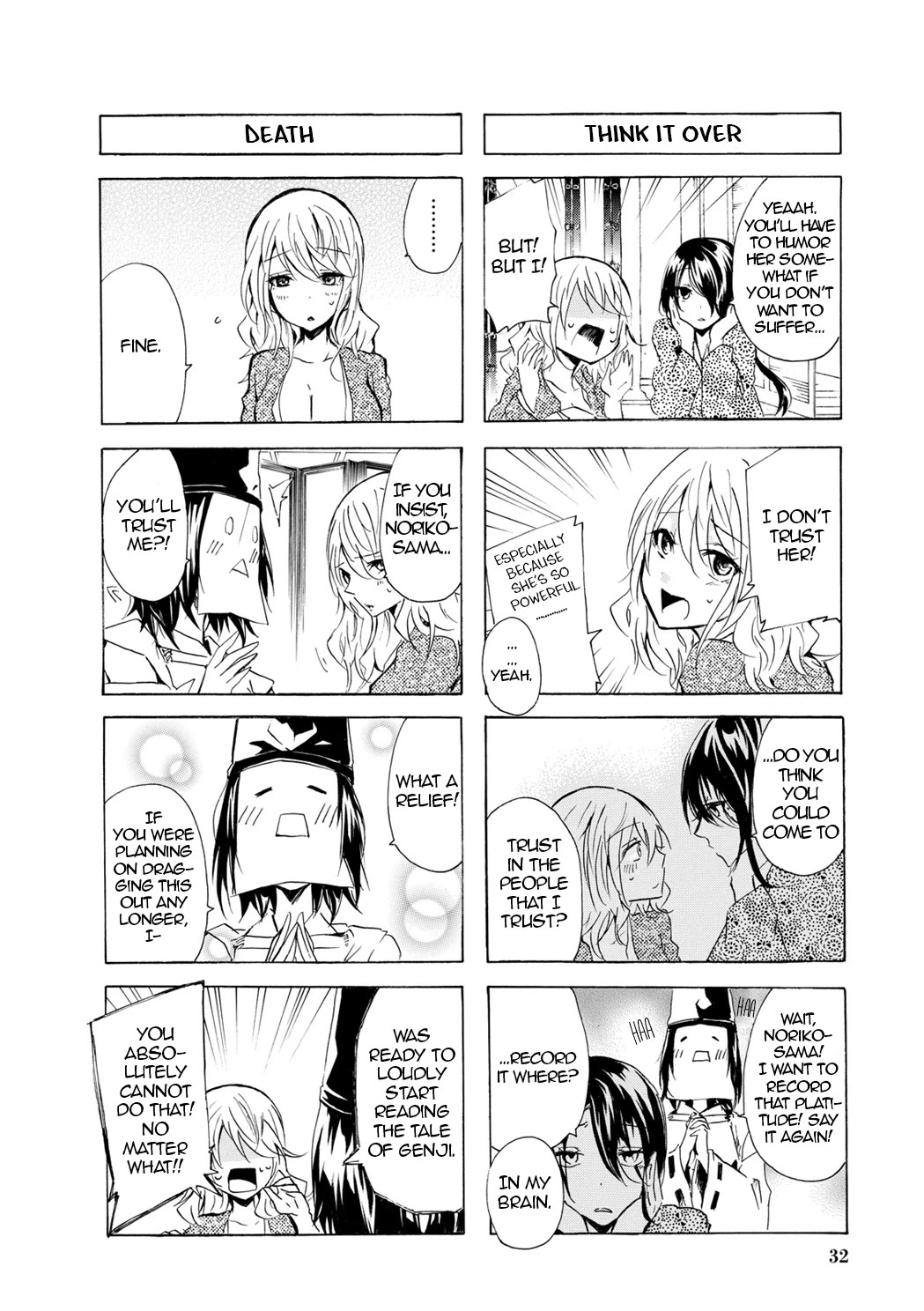 Hime no Tame nara Shineru Chapter 50 page 6 - Chapter 50: Abe no Hito Is an Enigma