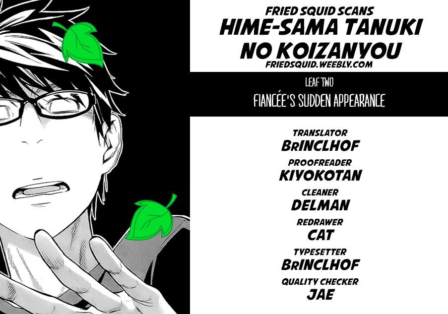 Hime-sama Tanuki no Koizanyou Chapter 2 page 1 - Chapter 2 : Fiancée's Sudden Appearance