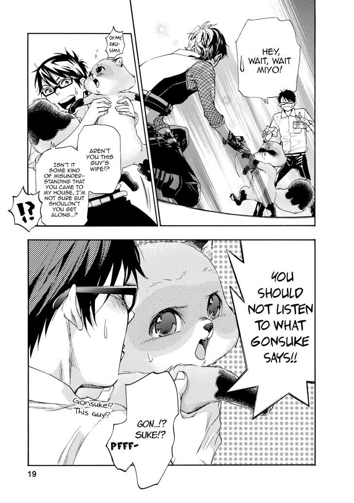 Hime-sama Tanuki no Koizanyou Chapter 9 page 20 - Chapter 9 : The Tanuki Assassin