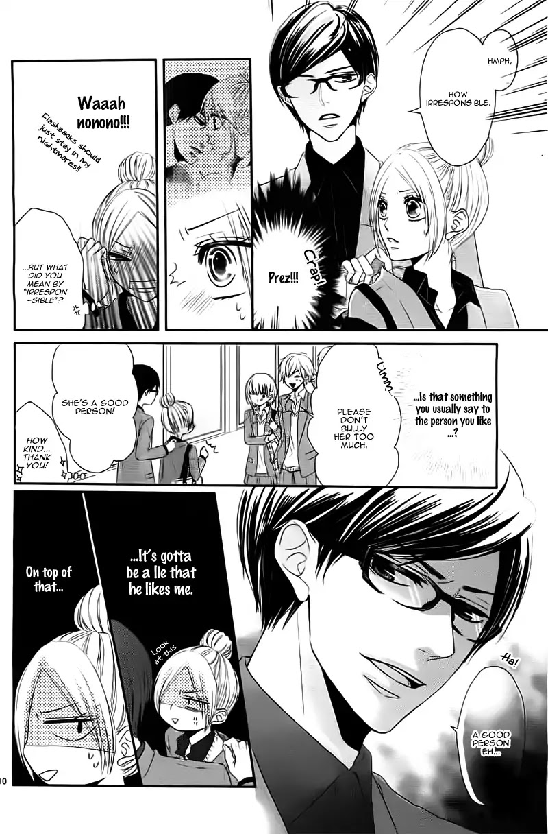 Hime to Knight to, Tonari to Watashi. Chapter 5 page 13 - Chapter 5: Seito Kaishitsu, Megane no Uso. - Kare ga Doku o Haku Riyuu [END]