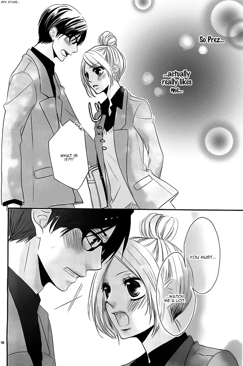 Hime to Knight to, Tonari to Watashi. Chapter 5 page 19 - Chapter 5: Seito Kaishitsu, Megane no Uso. - Kare ga Doku o Haku Riyuu [END]