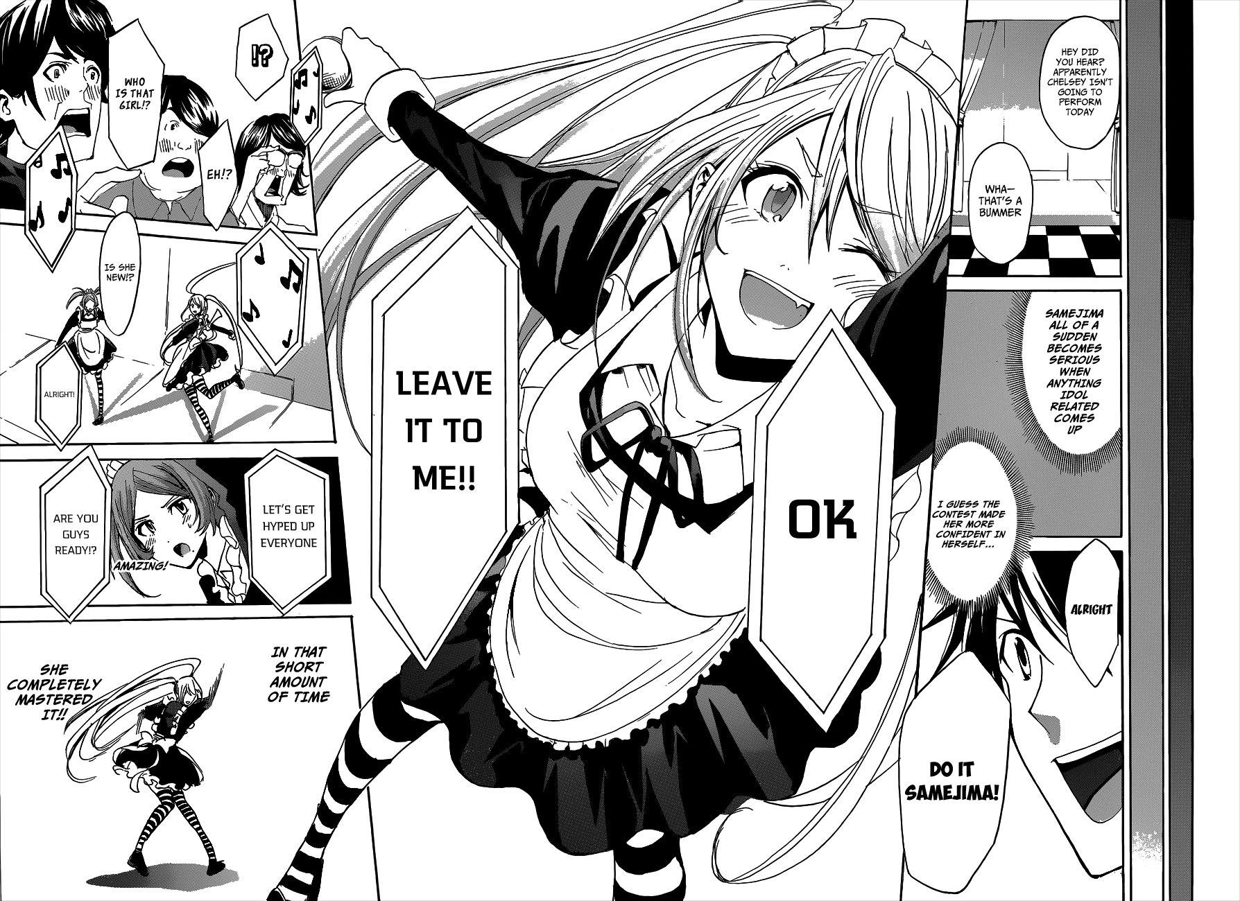 Himedol!! Chapter 12.2 page 13 - Chapter 12 v2 : Hebitsuka Karin Appears