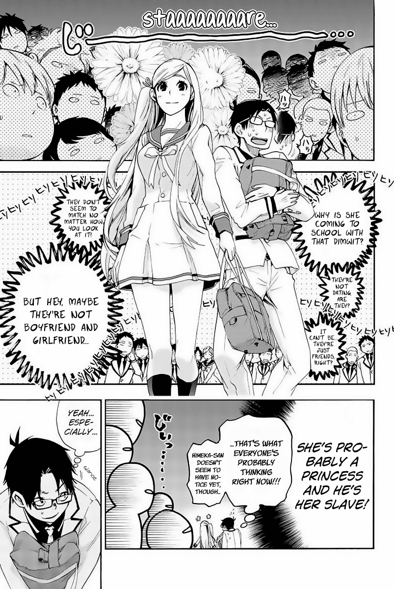 Himedore: Hime to Dorei no Gakuen Seikatsu Chapter 2 page 11 - Chapter 2: The Dog and the Slave