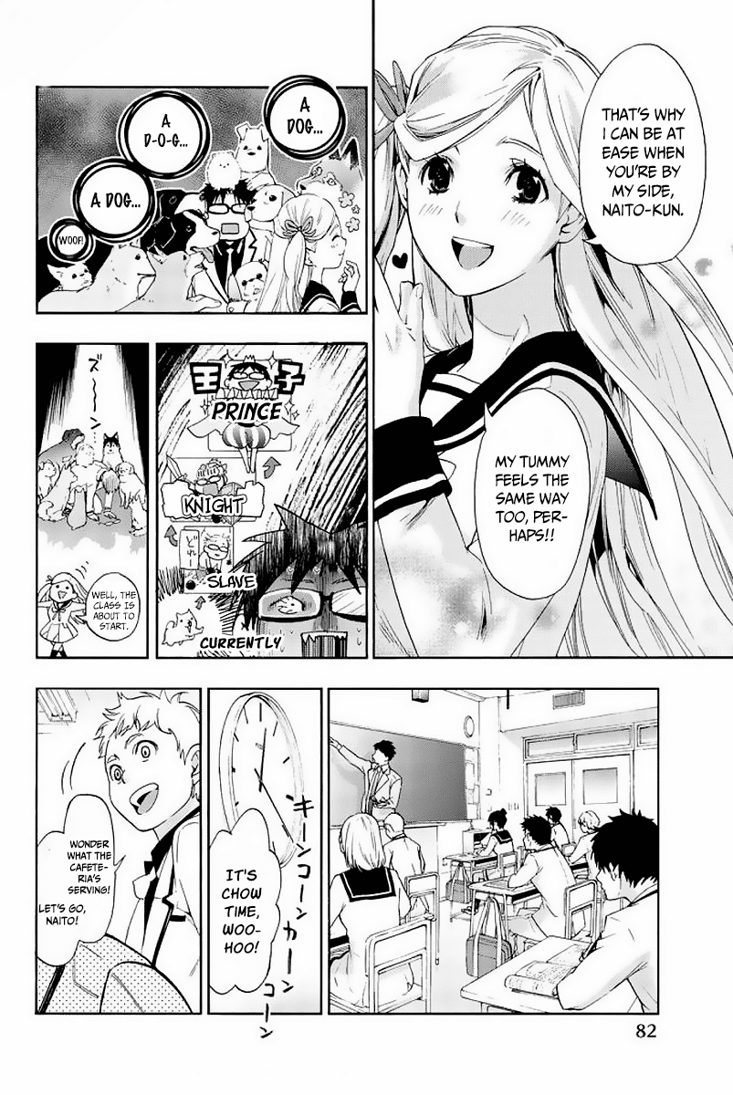 Himedore: Hime to Dorei no Gakuen Seikatsu Chapter 2 page 20 - Chapter 2: The Dog and the Slave