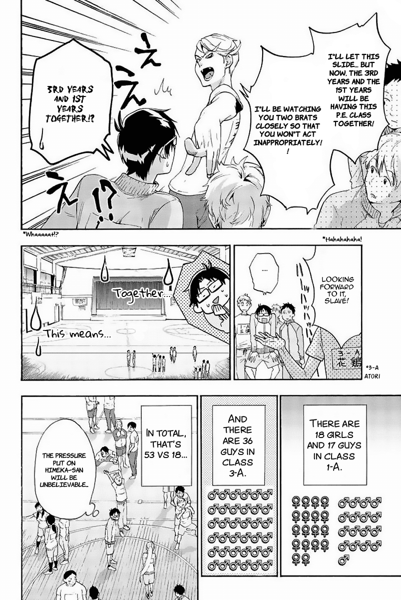 Himedore: Hime to Dorei no Gakuen Seikatsu Chapter 3 page 14 - Chapter 3: The Princess and the Demon King