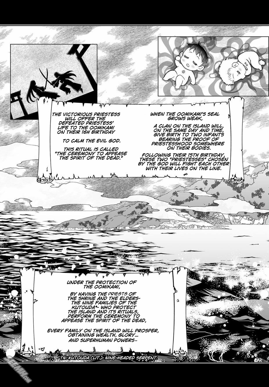 Himegami no Miko Chapter 2 page 3 - Chapter 2