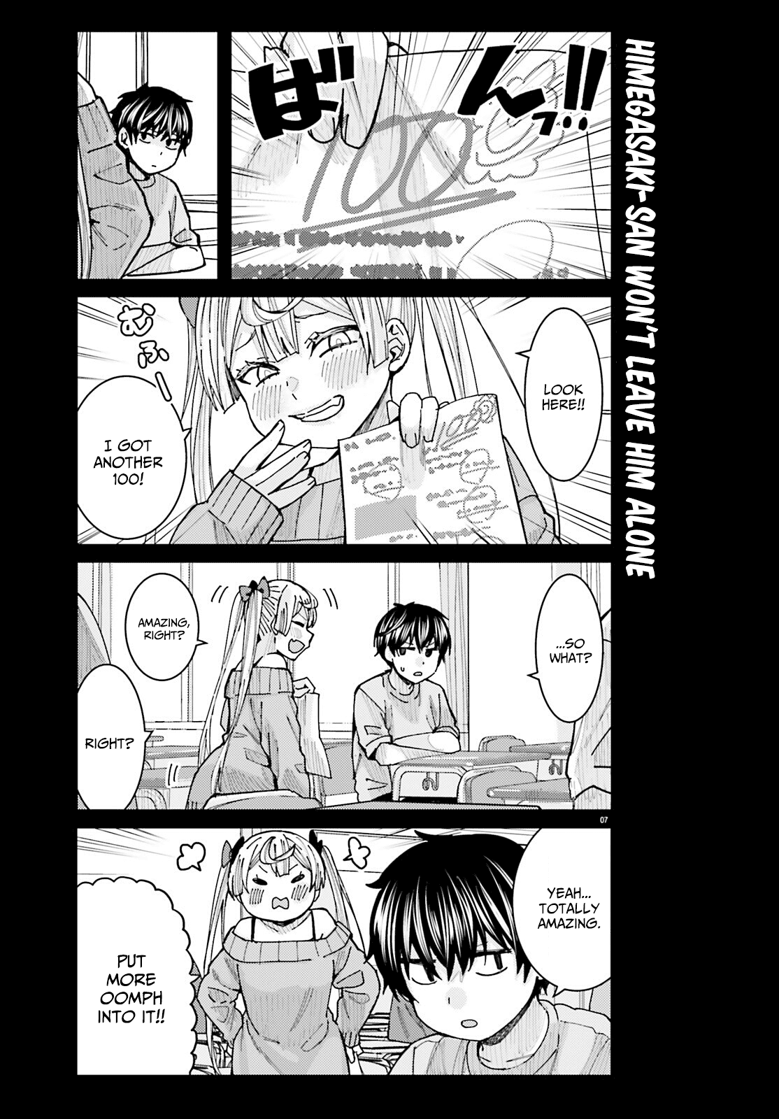 Himegasaki Sakurako wa Kyoumo Fubin Kawaii! Chapter 14 page 7 - Chapter 14