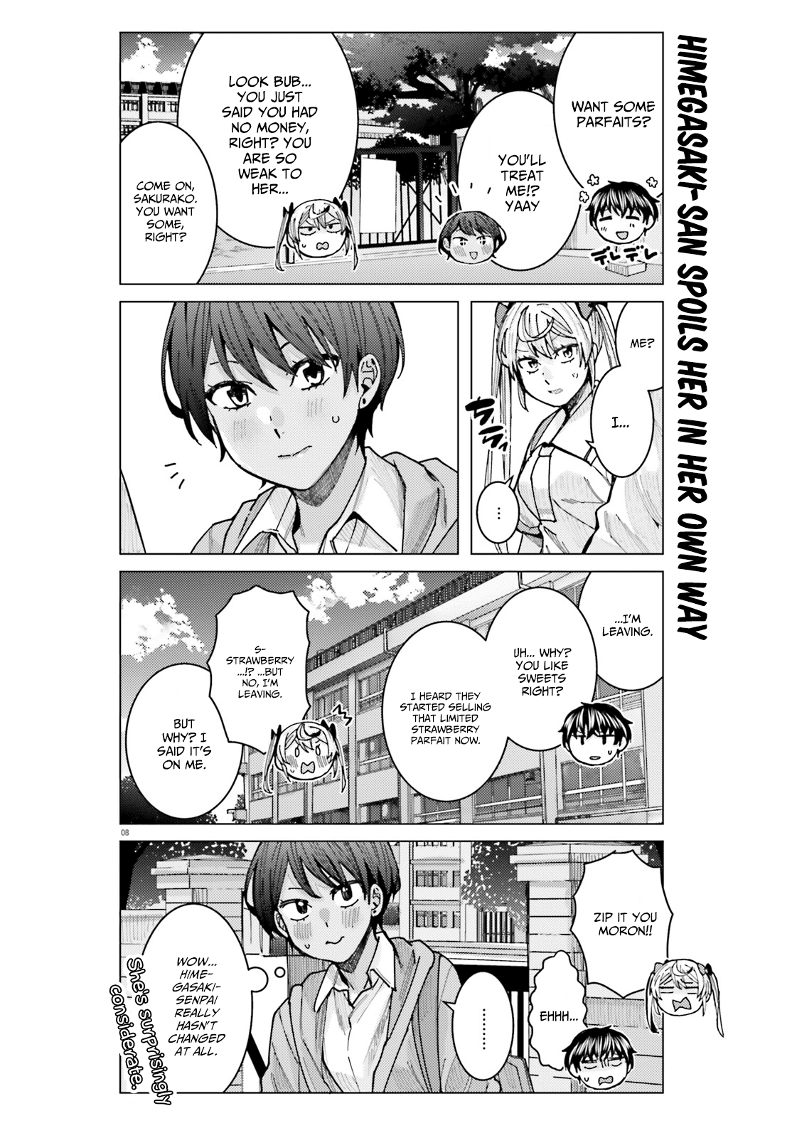 Himegasaki Sakurako wa Kyoumo Fubin Kawaii! Chapter 15 page 8 - Chapter 15