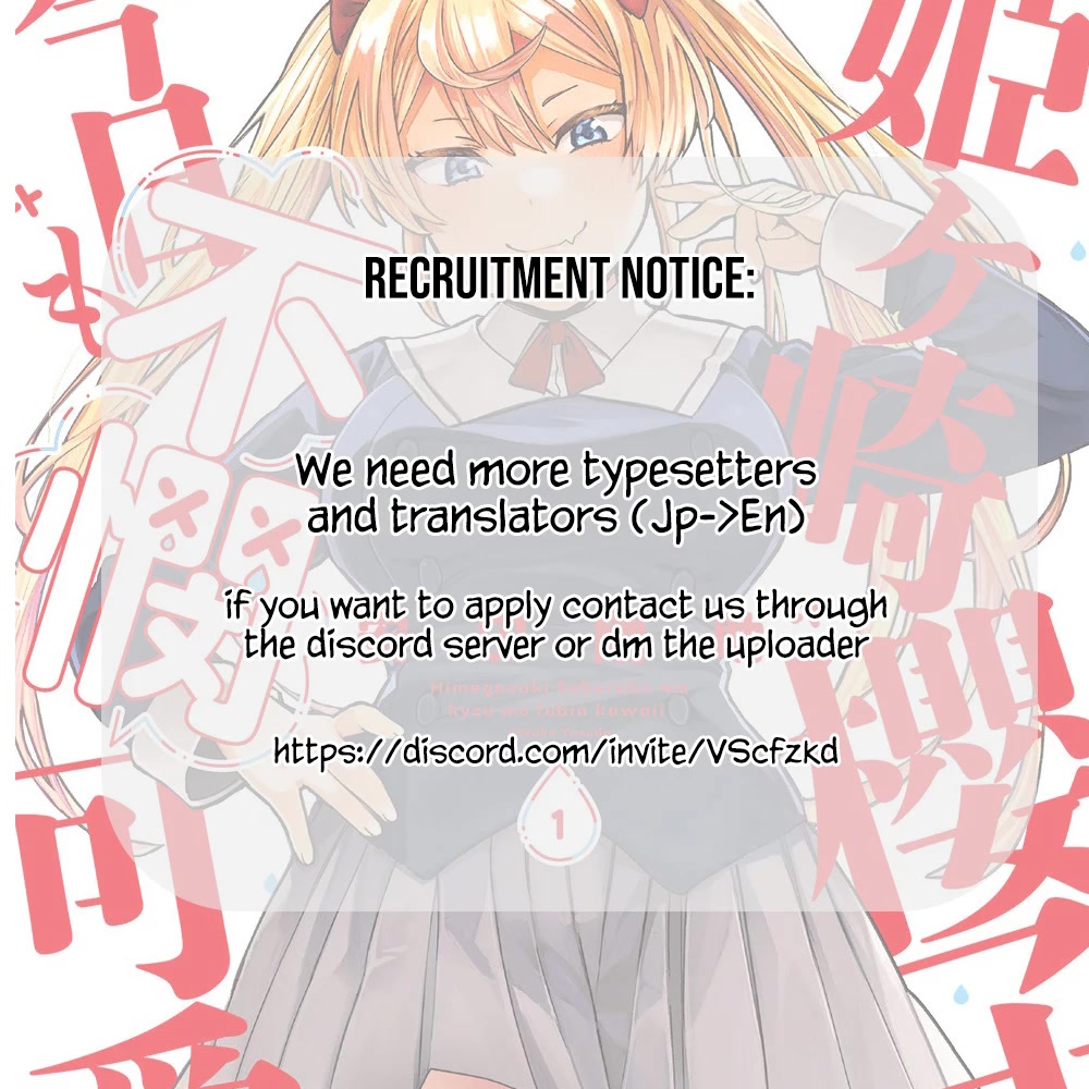 Himegasaki Sakurako wa Kyoumo Fubin Kawaii! Chapter 18 page 17 - Chapter 18
