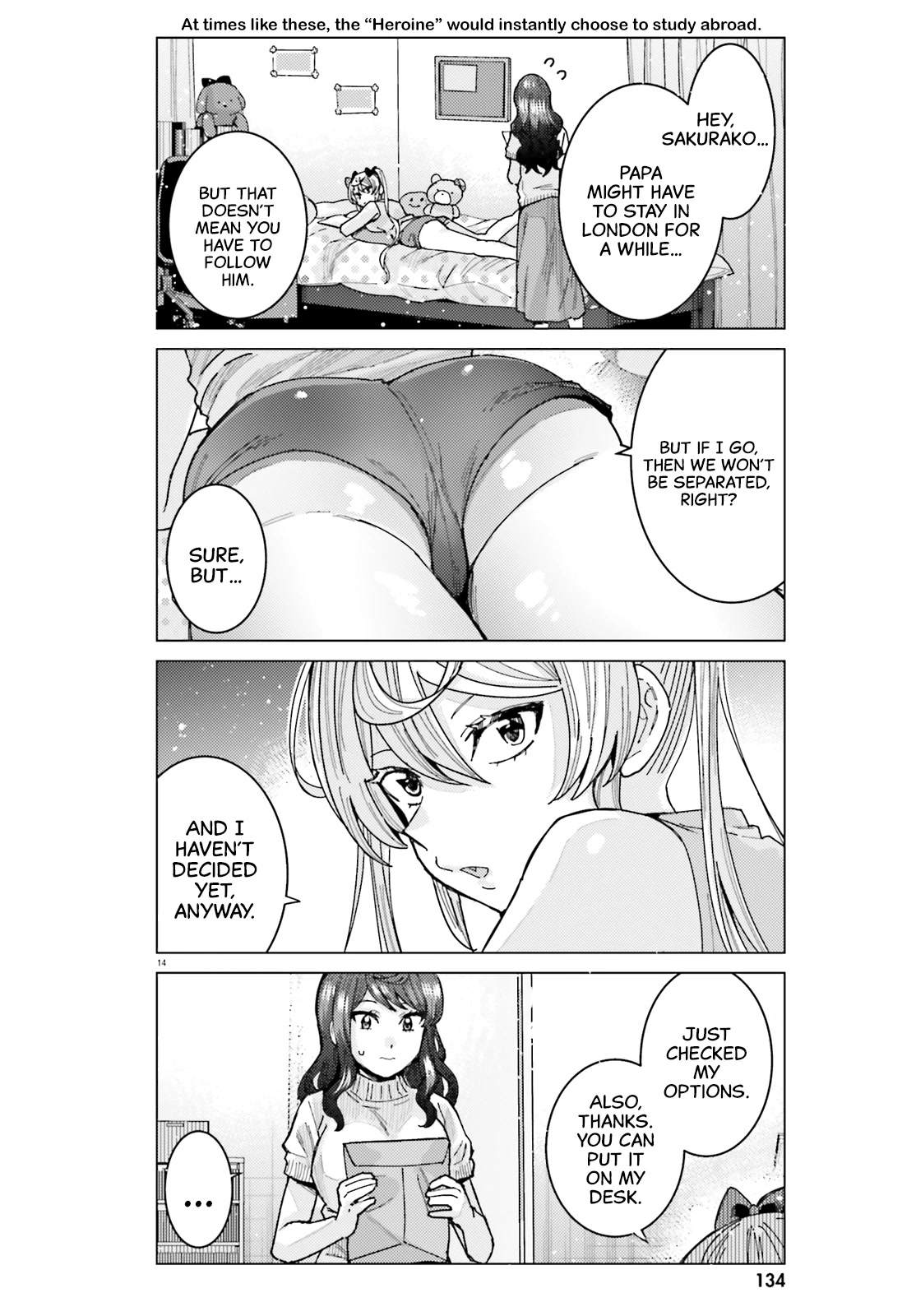Himegasaki Sakurako wa Kyoumo Fubin Kawaii! Chapter 28 page 14 - Chapter 28