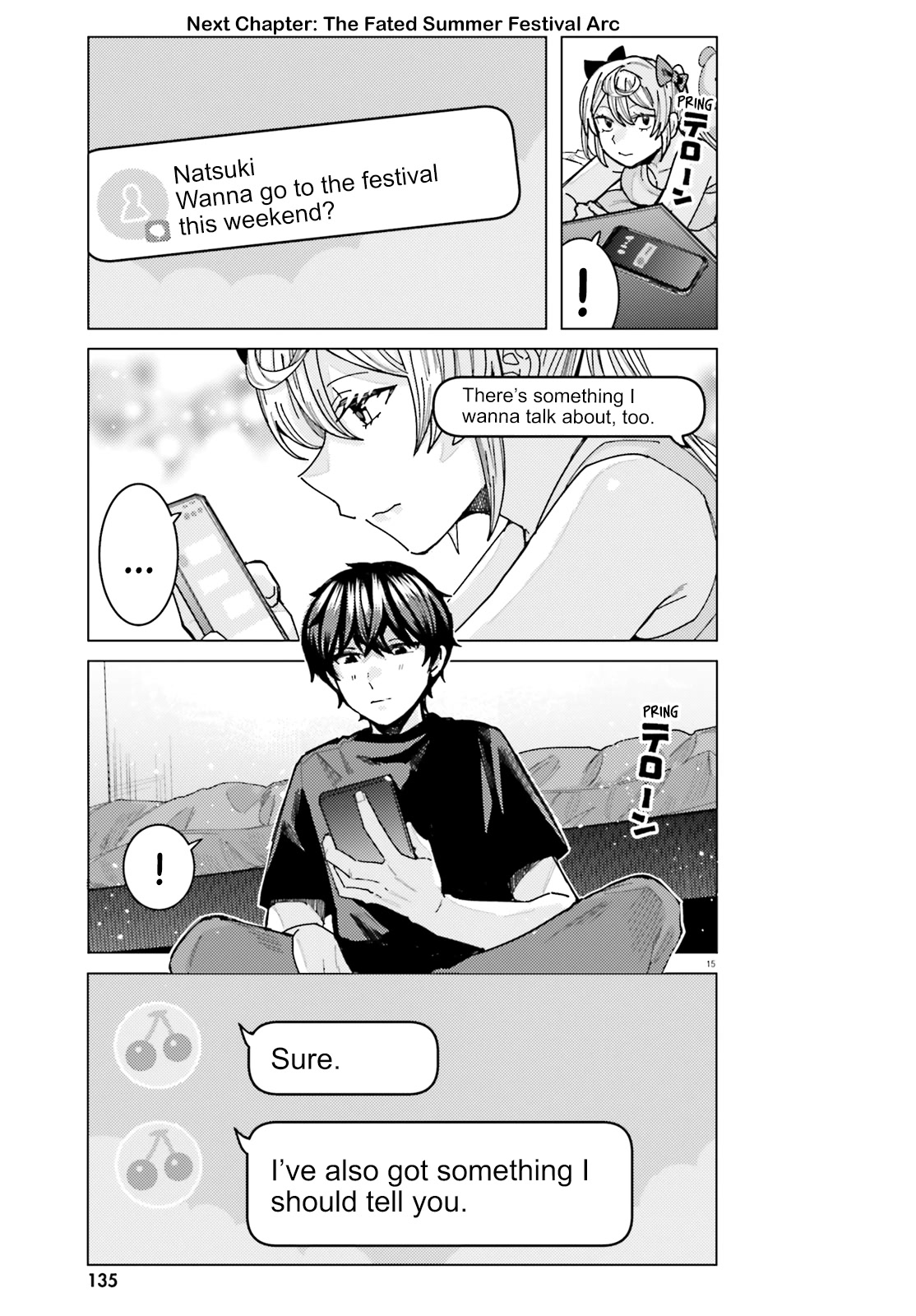 Himegasaki Sakurako wa Kyoumo Fubin Kawaii! Chapter 28 page 15 - Chapter 28