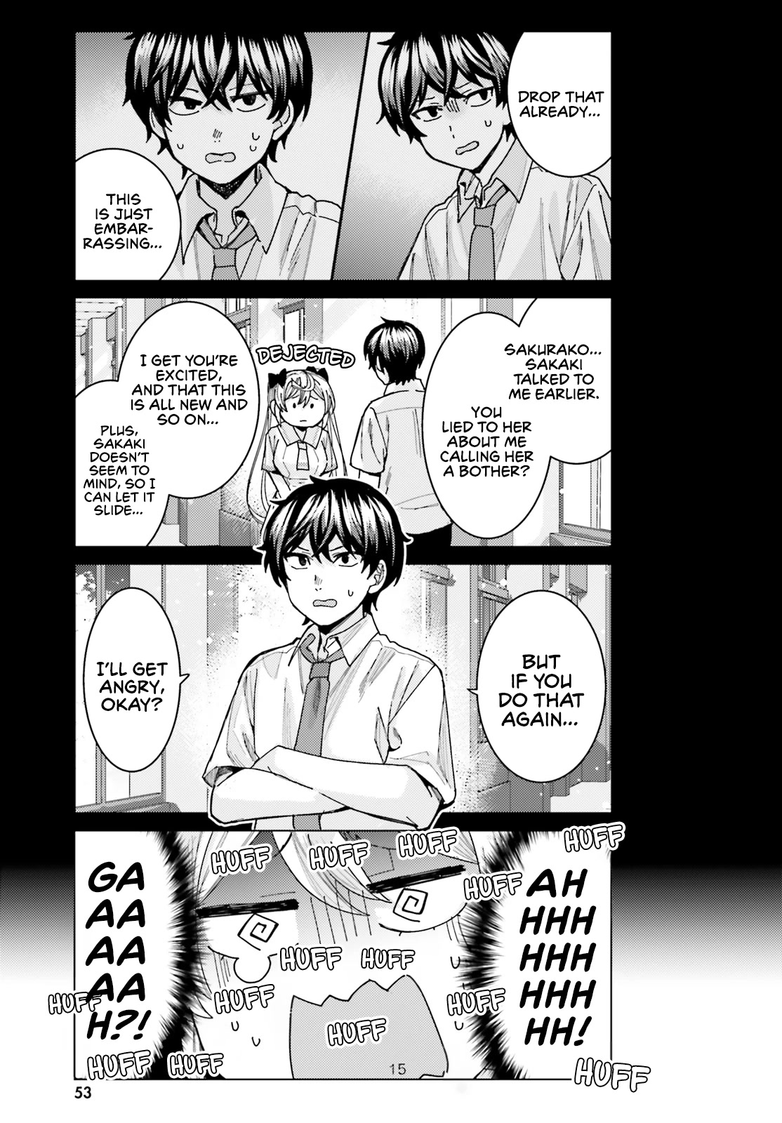 Himegasaki Sakurako wa Kyoumo Fubin Kawaii! Chapter 30 page 15 - Chapter 30