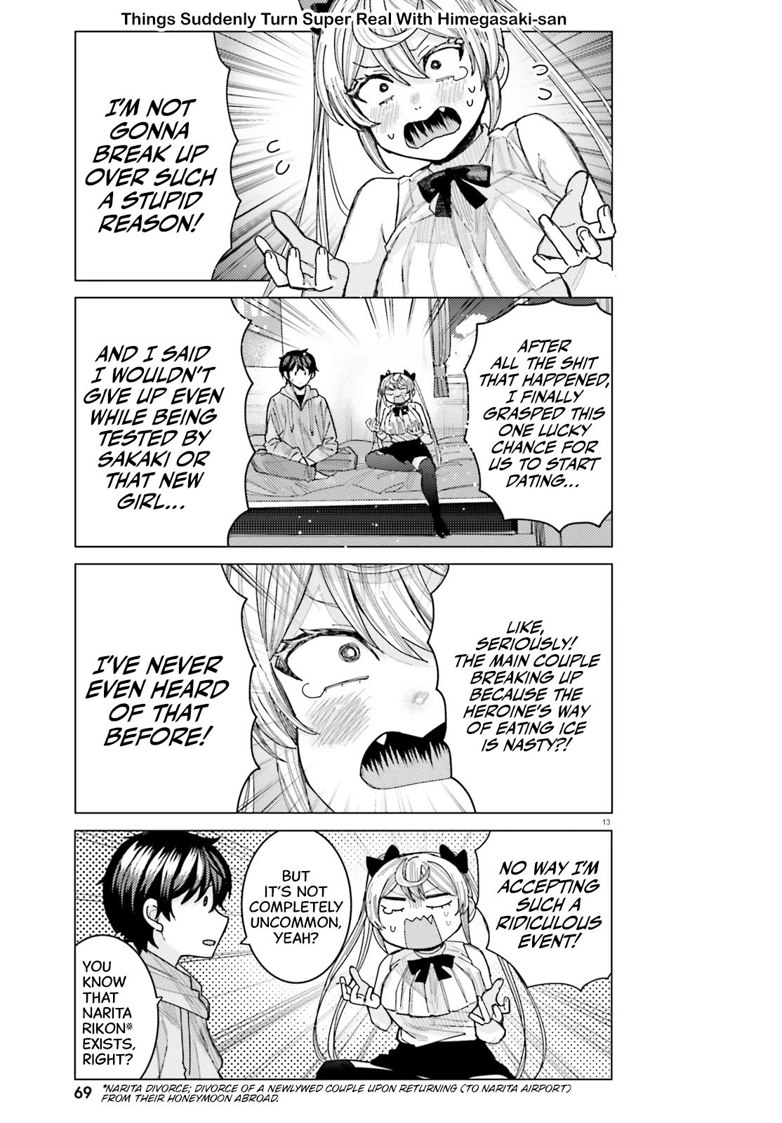Himegasaki Sakurako wa Kyoumo Fubin Kawaii! Chapter 34 page 13 - Chapter 34