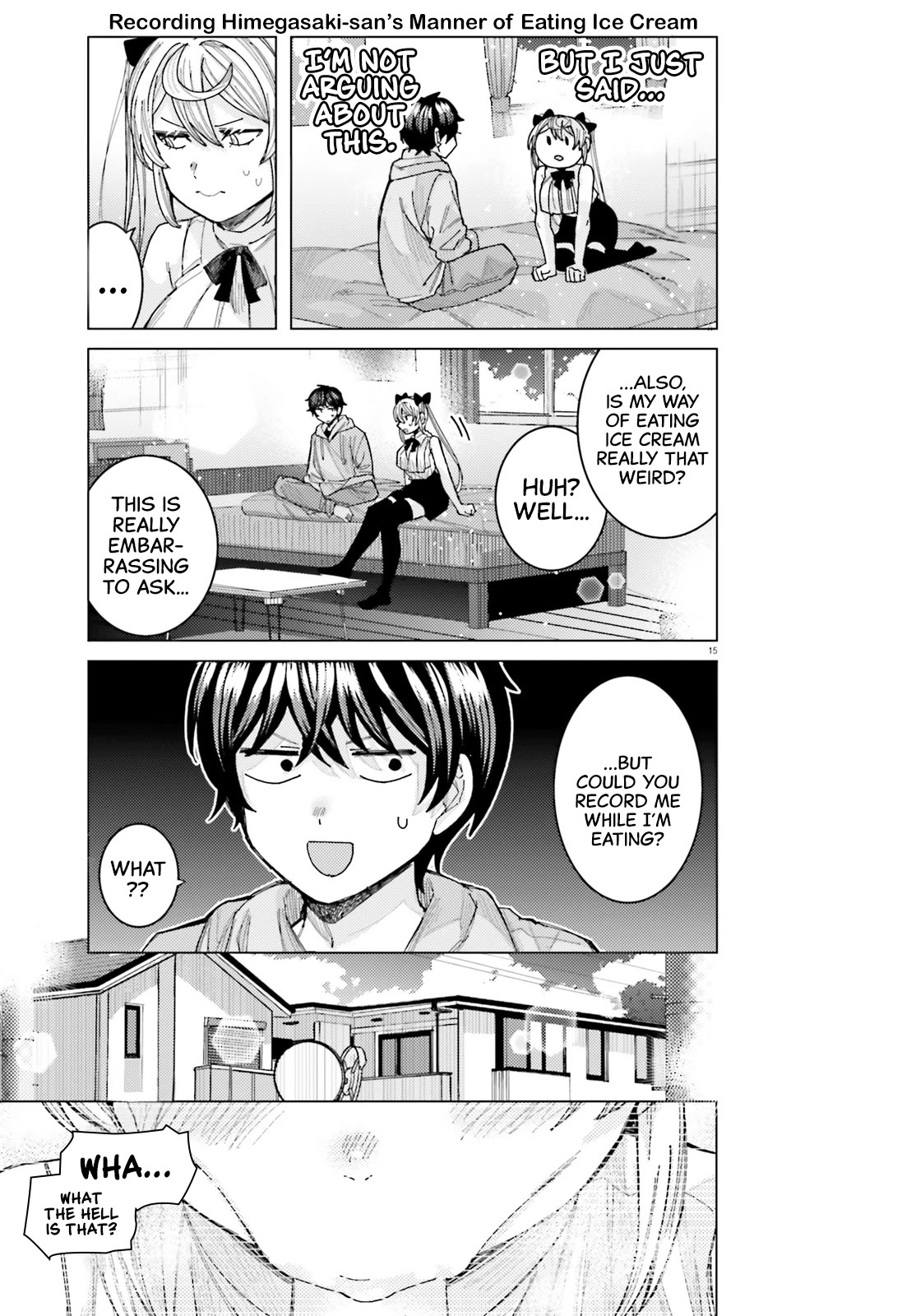 Himegasaki Sakurako wa Kyoumo Fubin Kawaii! Chapter 34 page 15 - Chapter 34