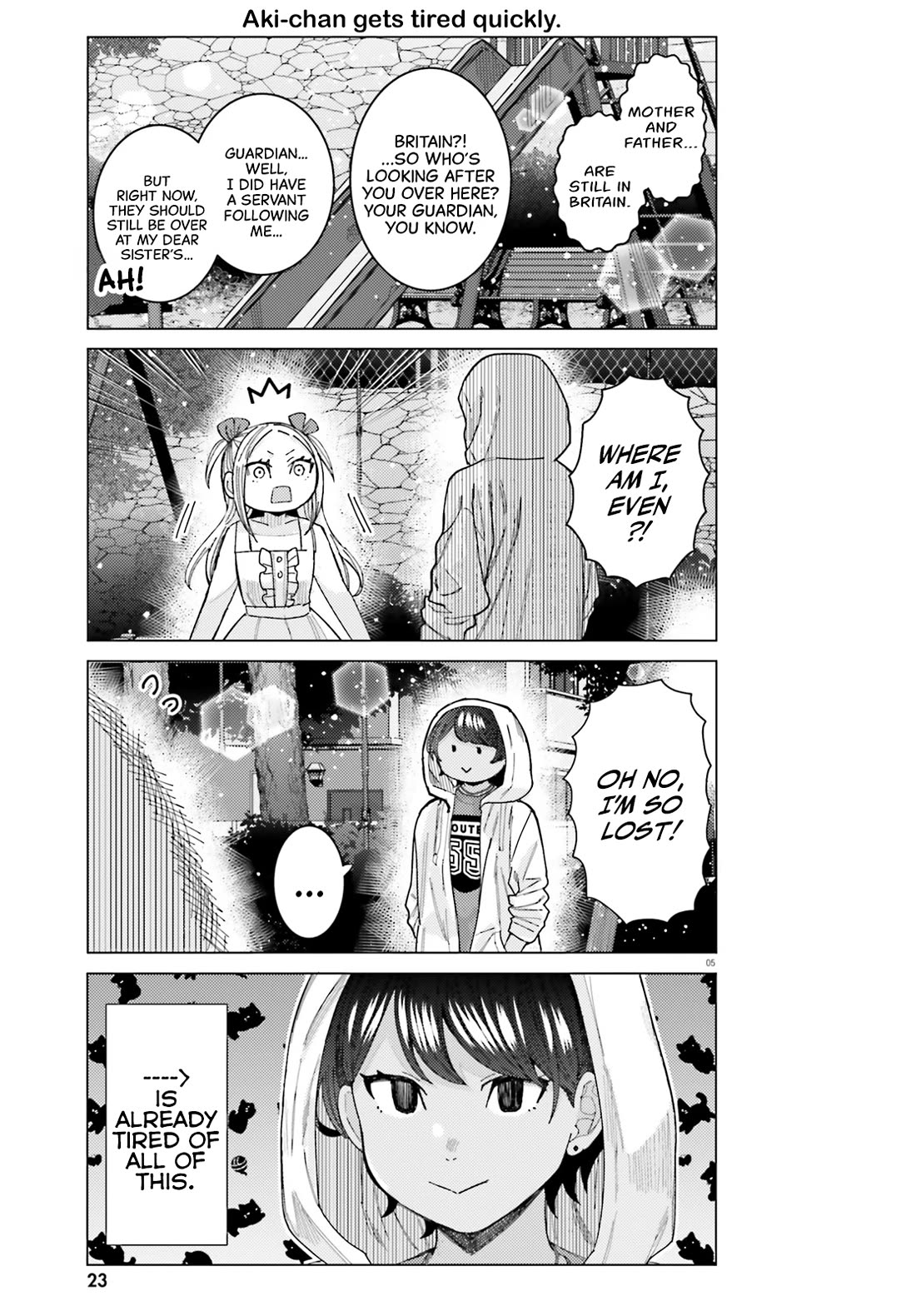 Himegasaki Sakurako wa Kyoumo Fubin Kawaii! Chapter 35 page 5 - Chapter 35
