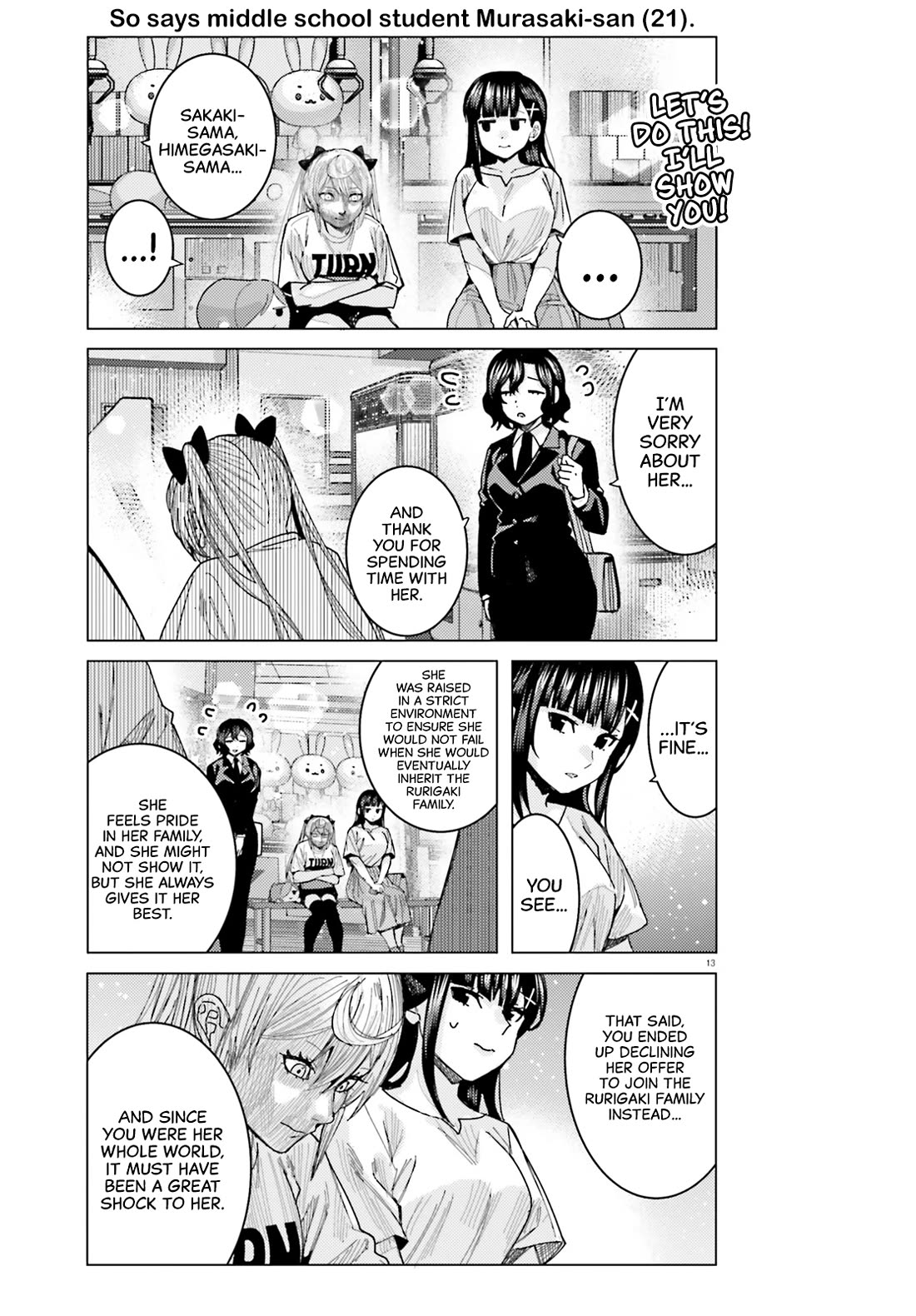 Himegasaki Sakurako wa Kyoumo Fubin Kawaii! Chapter 37 page 13 - Chapter 37
