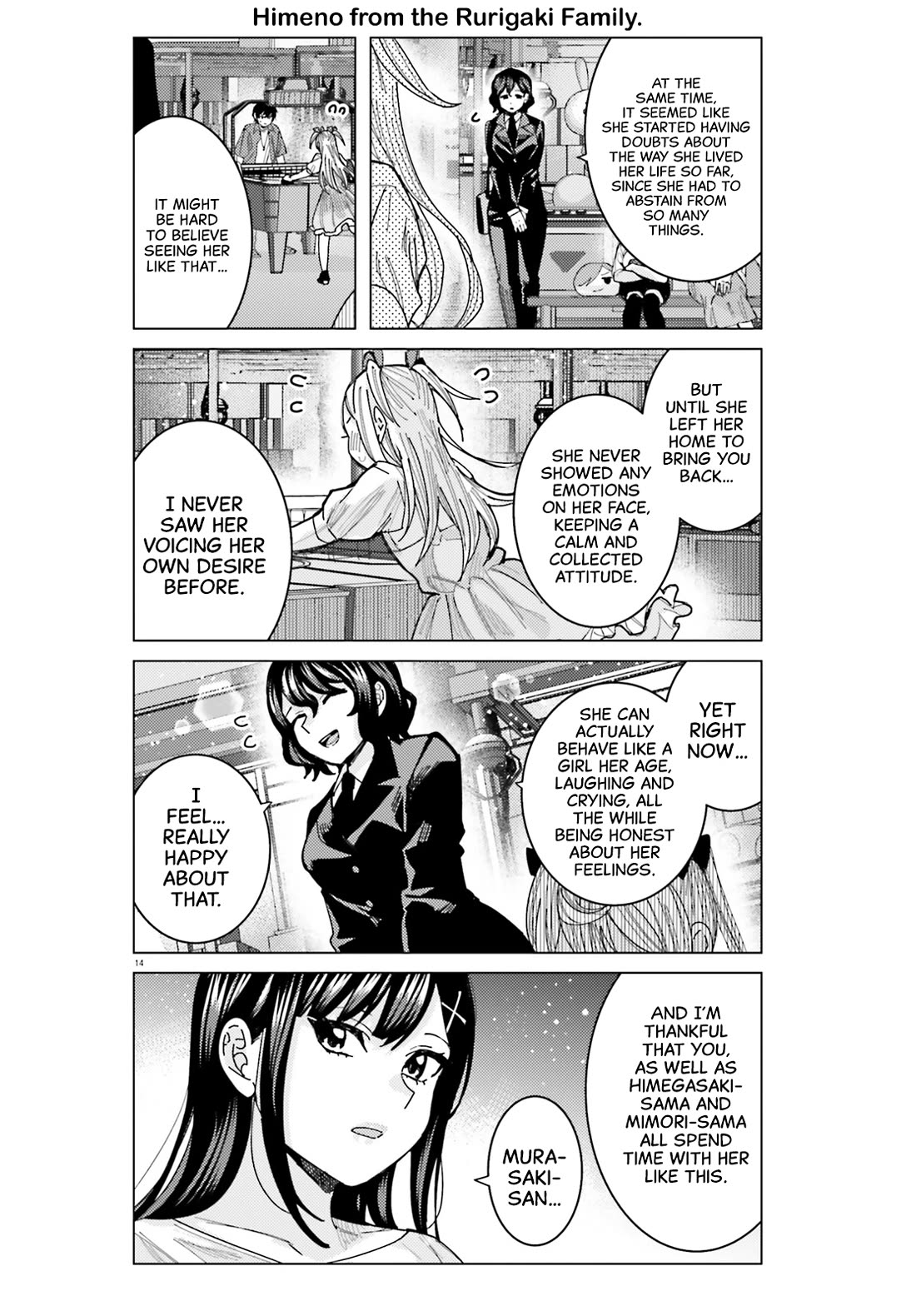 Himegasaki Sakurako wa Kyoumo Fubin Kawaii! Chapter 37 page 14 - Chapter 37