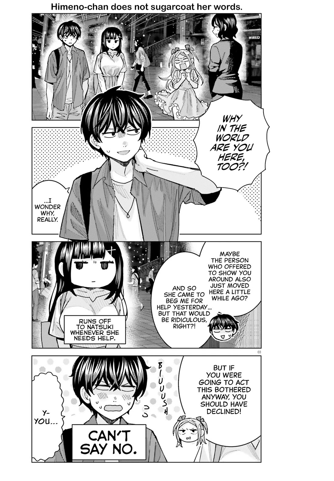 Himegasaki Sakurako wa Kyoumo Fubin Kawaii! Chapter 37 page 3 - Chapter 37