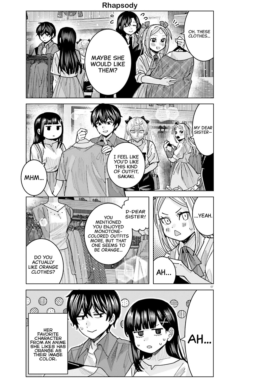 Himegasaki Sakurako wa Kyoumo Fubin Kawaii! Chapter 37 page 7 - Chapter 37
